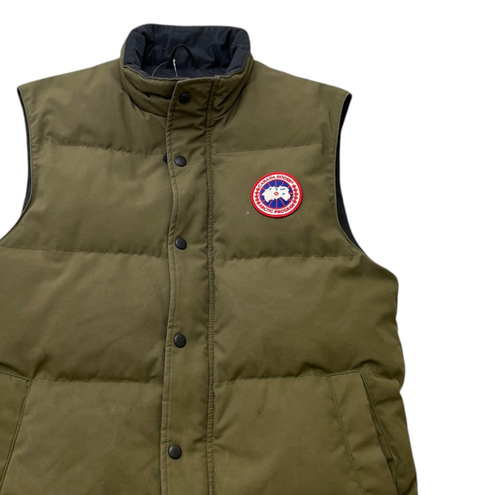 Men's Freestyle Gilet Khaki Size M