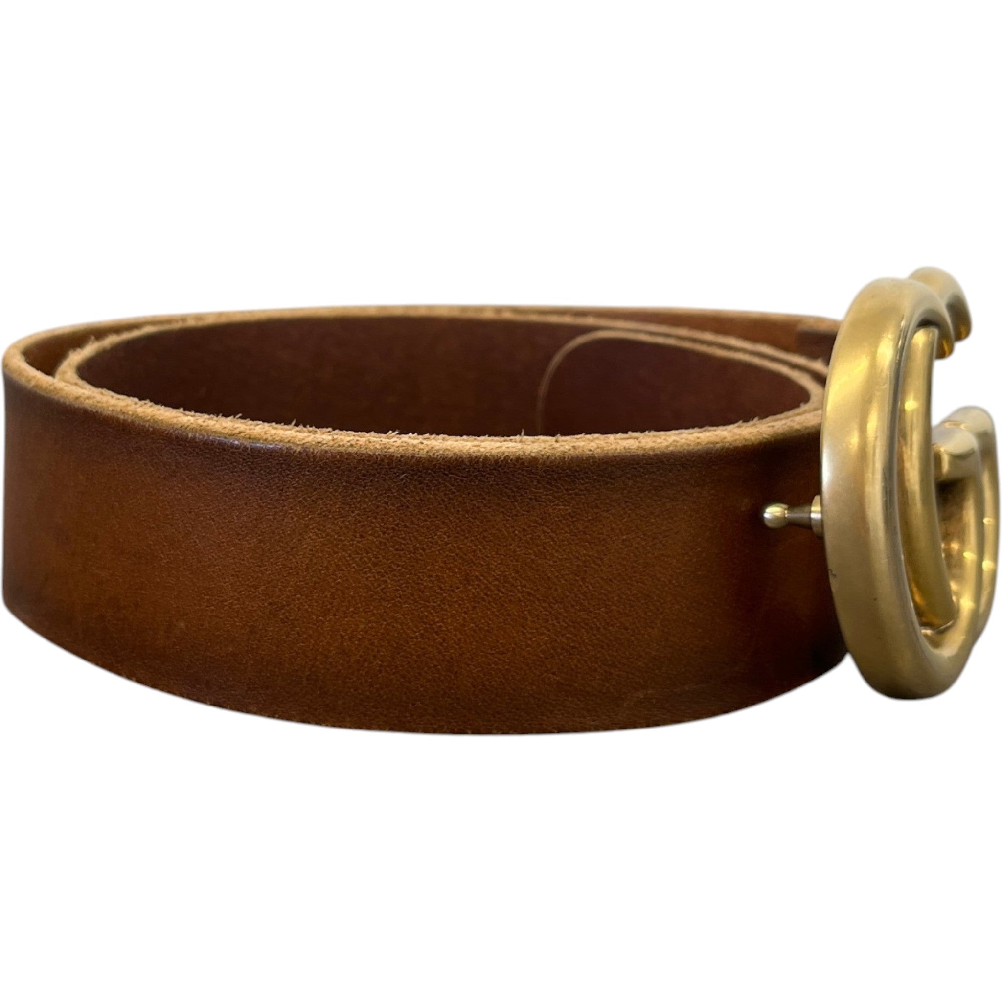 Women's Gg Marmont Belt Brown Size 70CM / UK 6