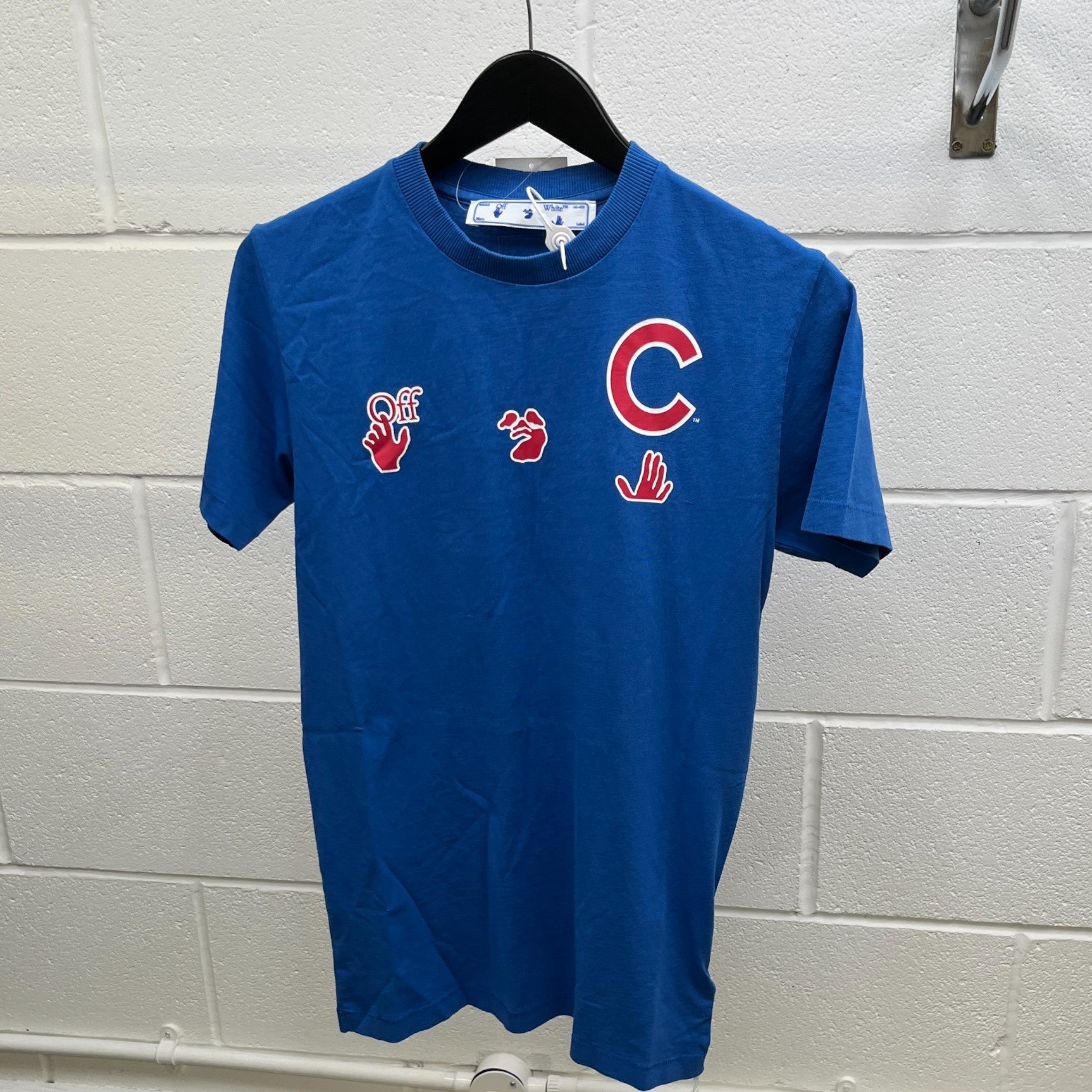 Men's X Mlb Chicago Cubs T-Shirt Blue Size XS