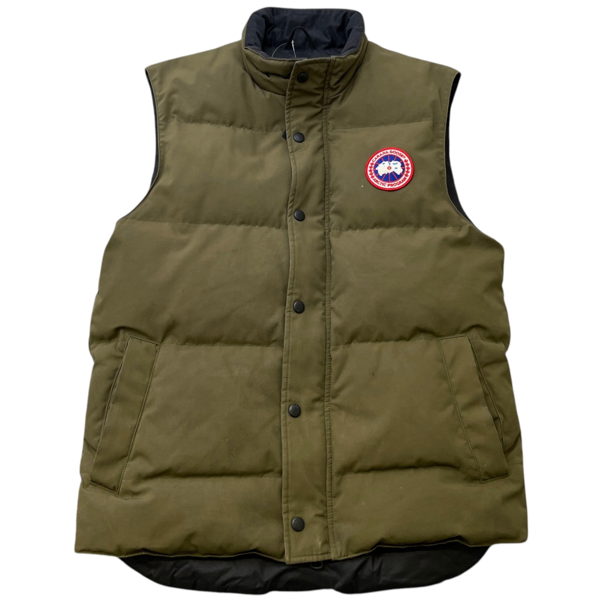 Men's Freestyle Gilet Khaki Size M