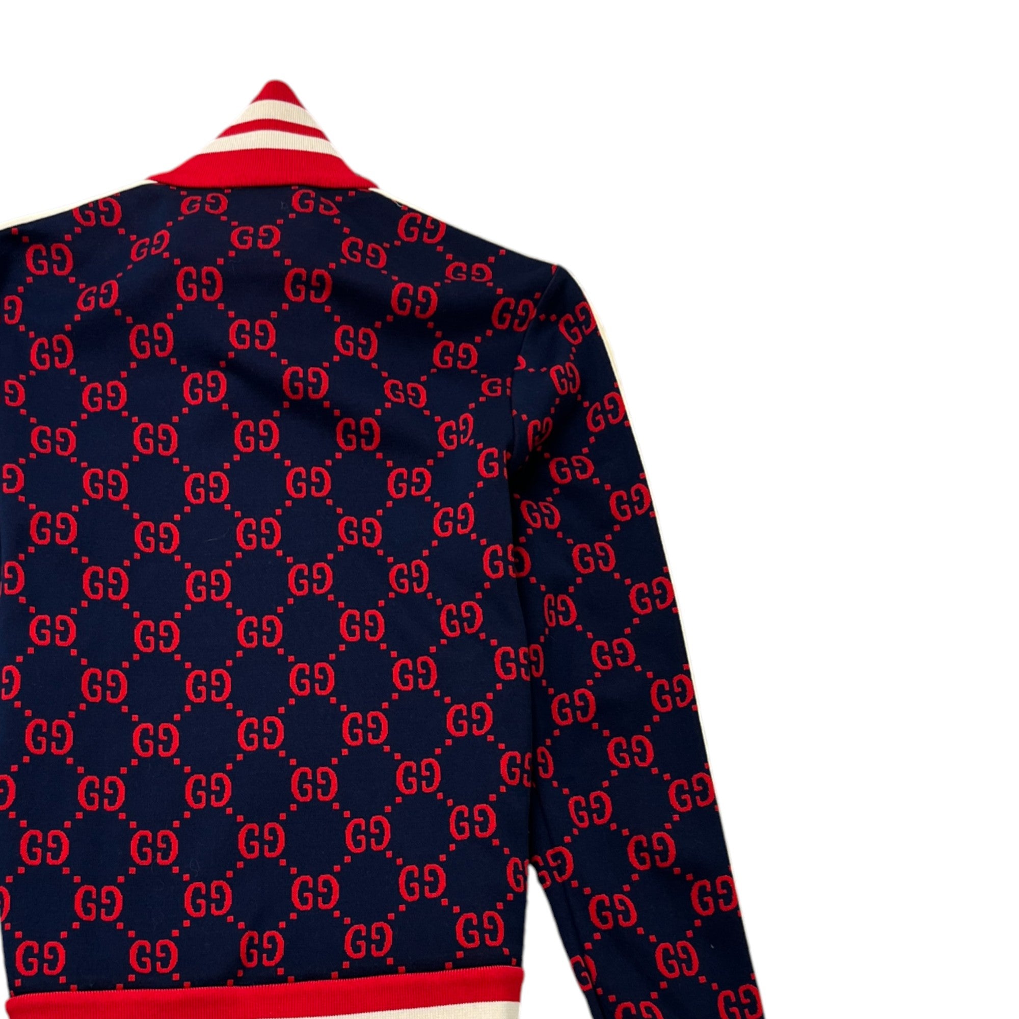 Men's Gg Supreme Track Jacket Navy Size XS