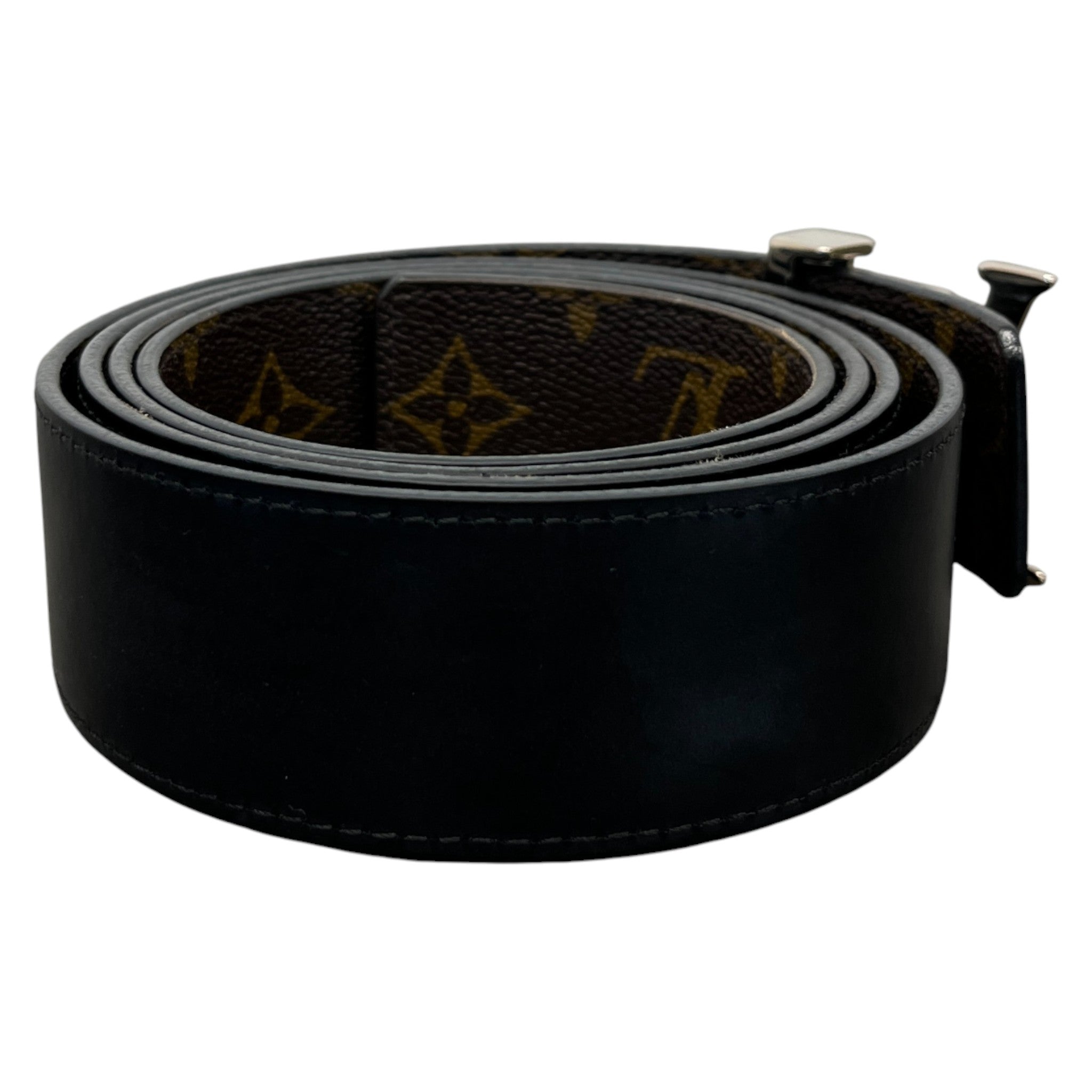 Men's Lv Reversible Belt Brown Size Waist 42"