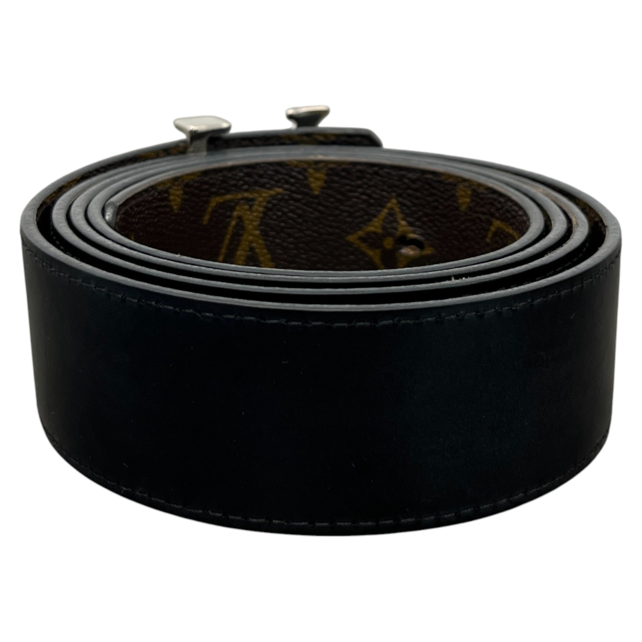 Men's Lv Reversible Belt Brown Size Waist 42"