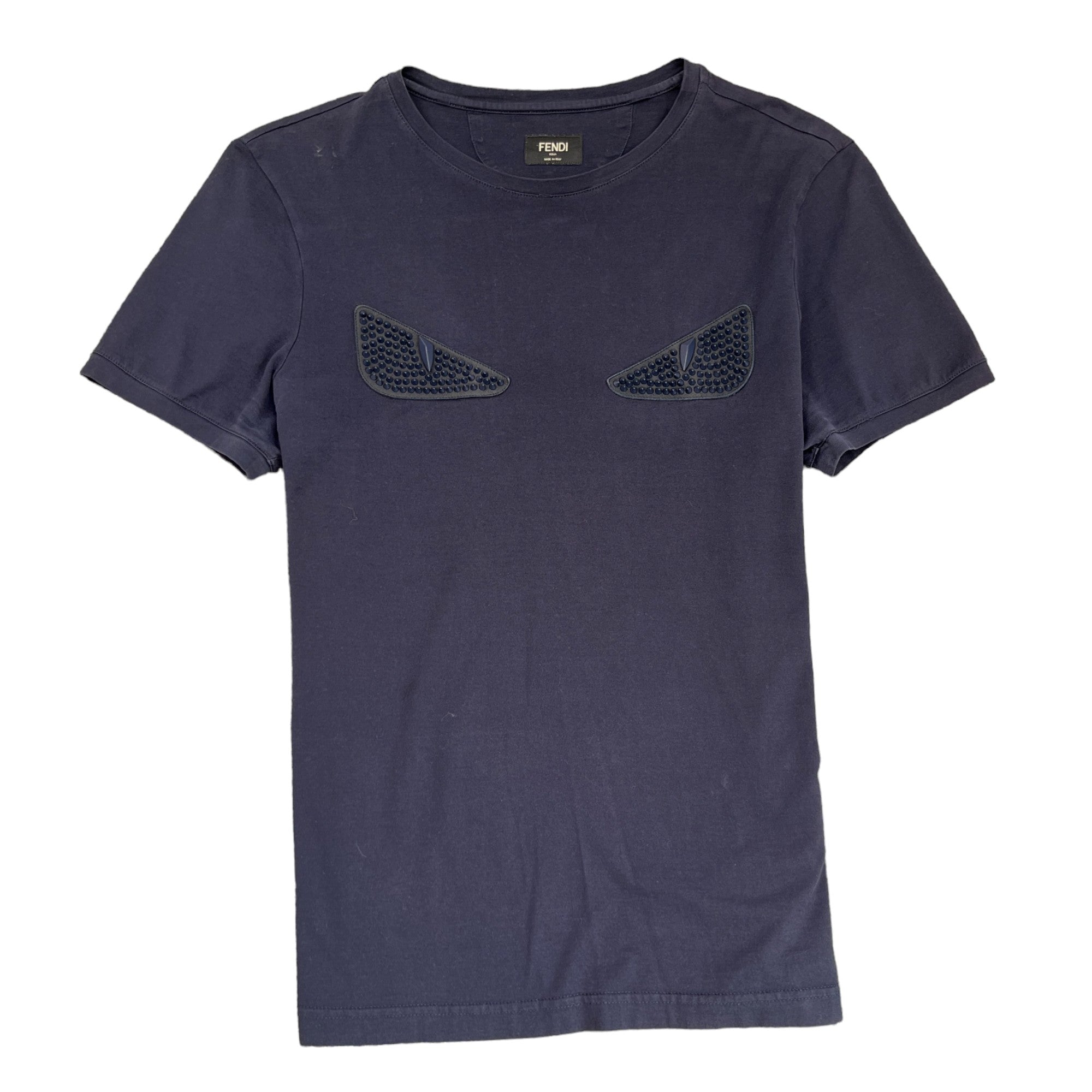 Black fendi eye t shirt best sale