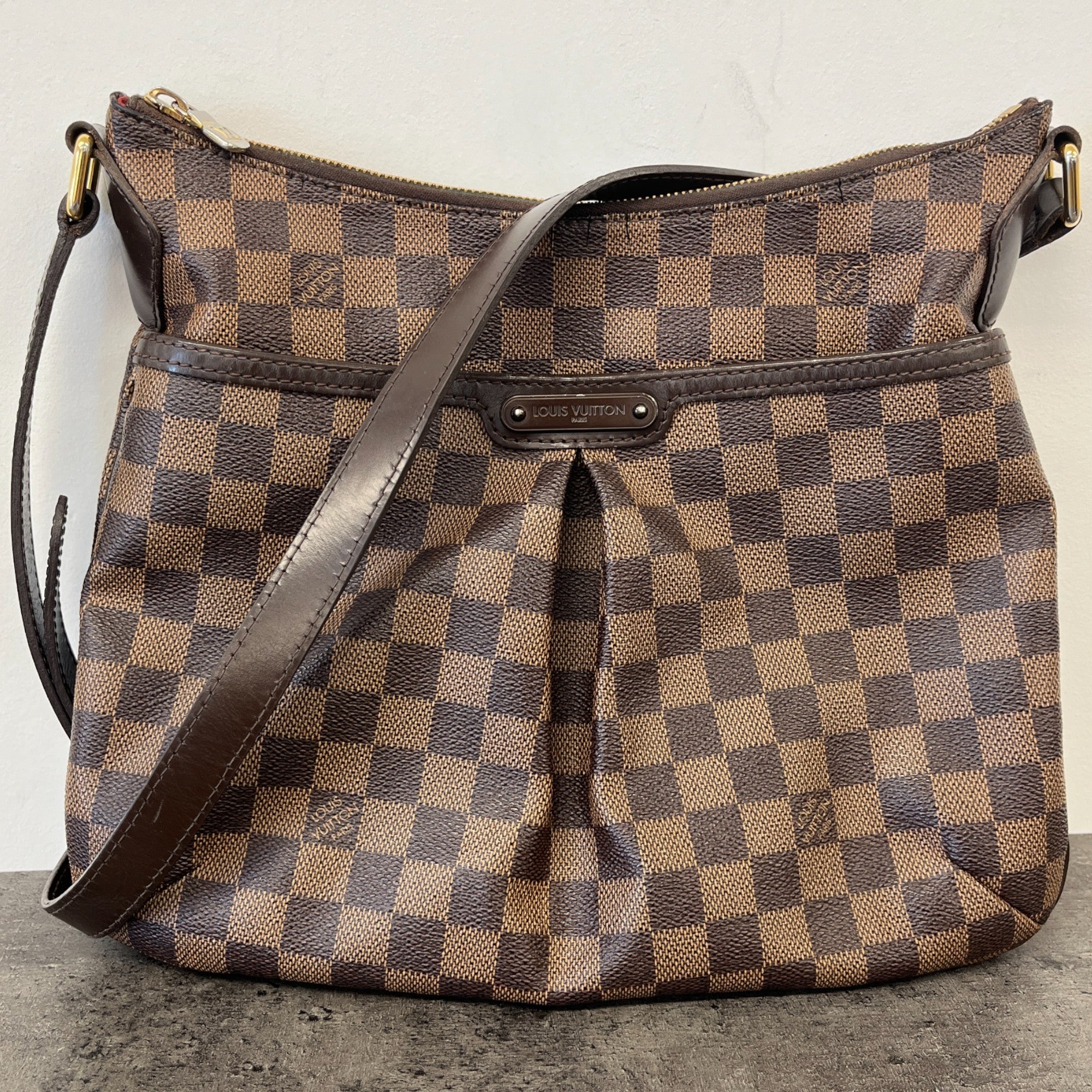 Women's Bloomsbury Damier Ebene Pm Bag Brown