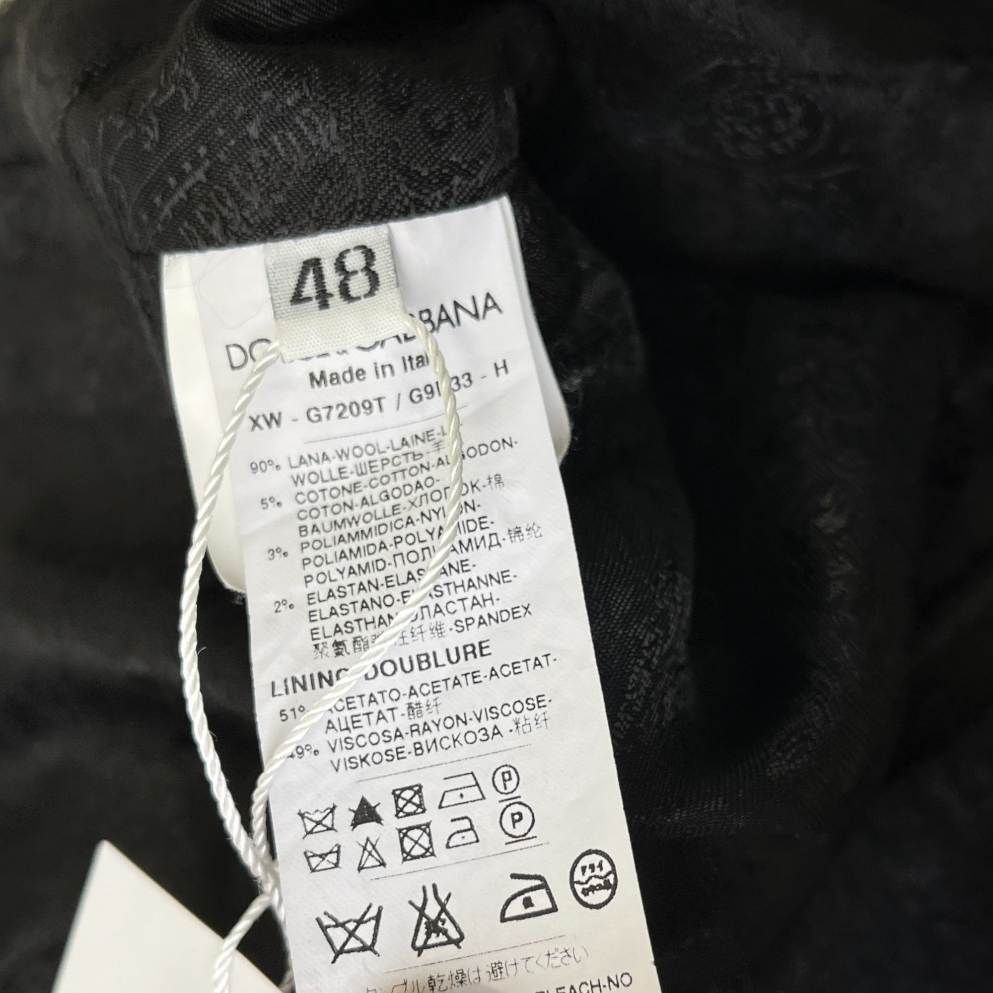 Men's Wool Waistcoat Vest Grey Size IT 48 / UK M