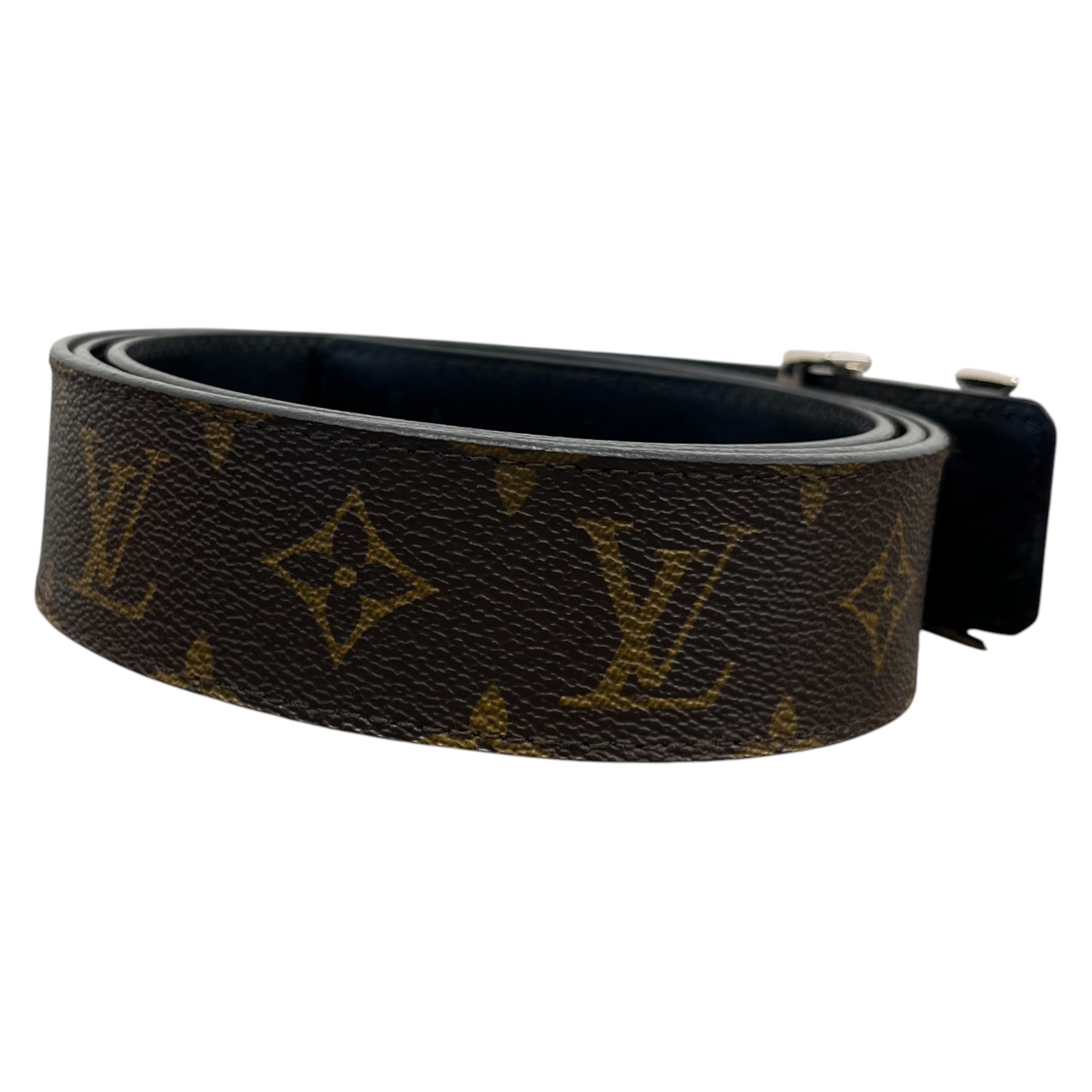 Men's Lv Reversible Belt Brown Size Waist 42"