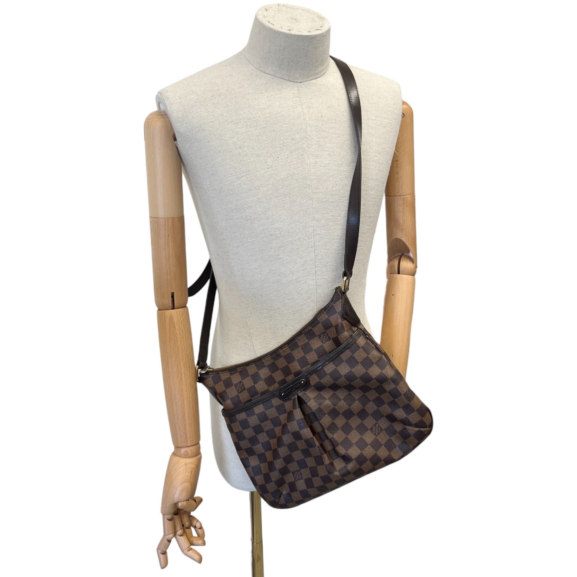 Women's Bloomsbury Damier Ebene Pm Bag Brown