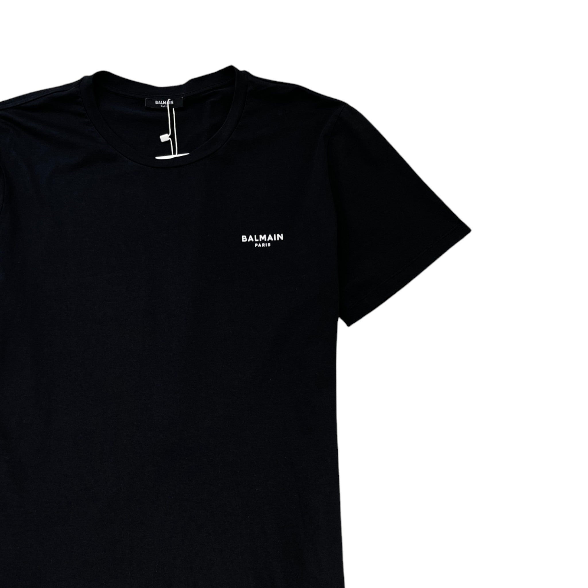 Men's Flock Logo T-Shirt Black Size XXL