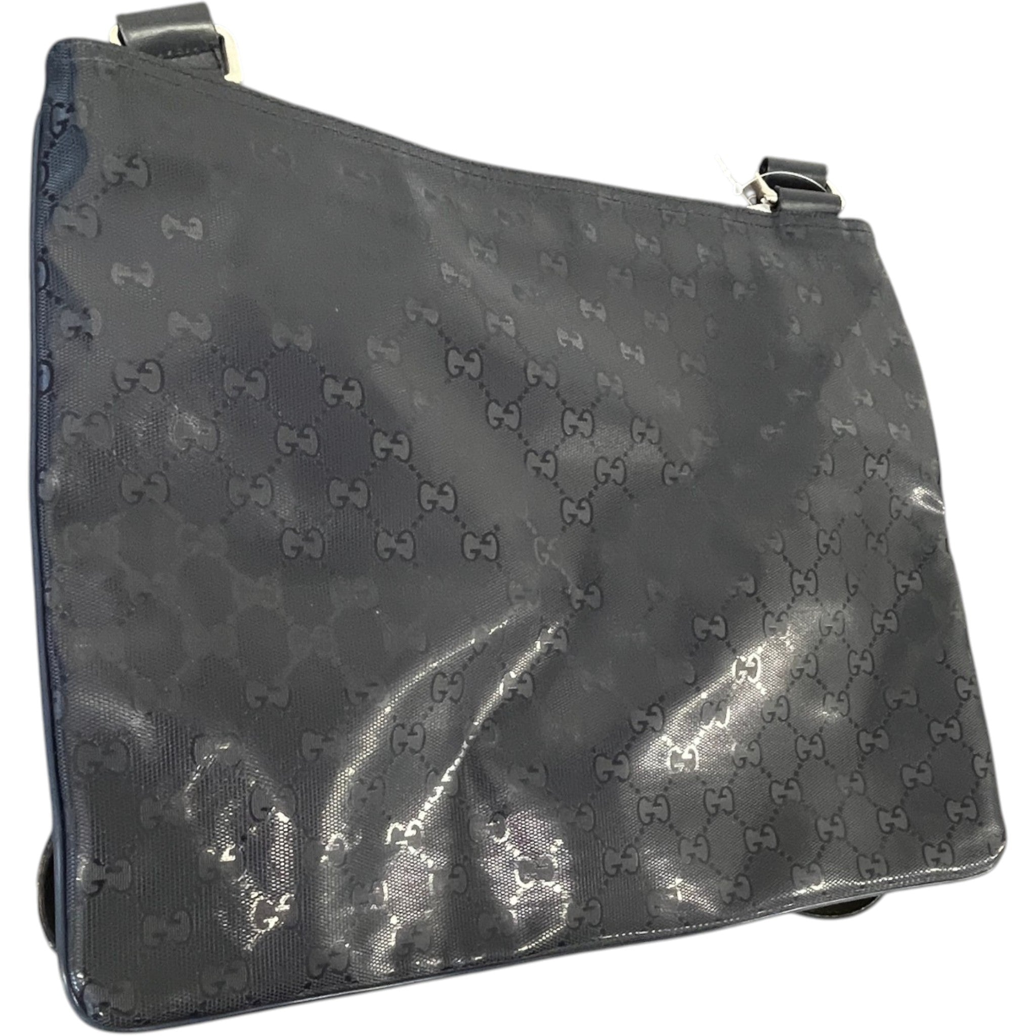 Men's Gg Imprimé Messenger Bag Navy
