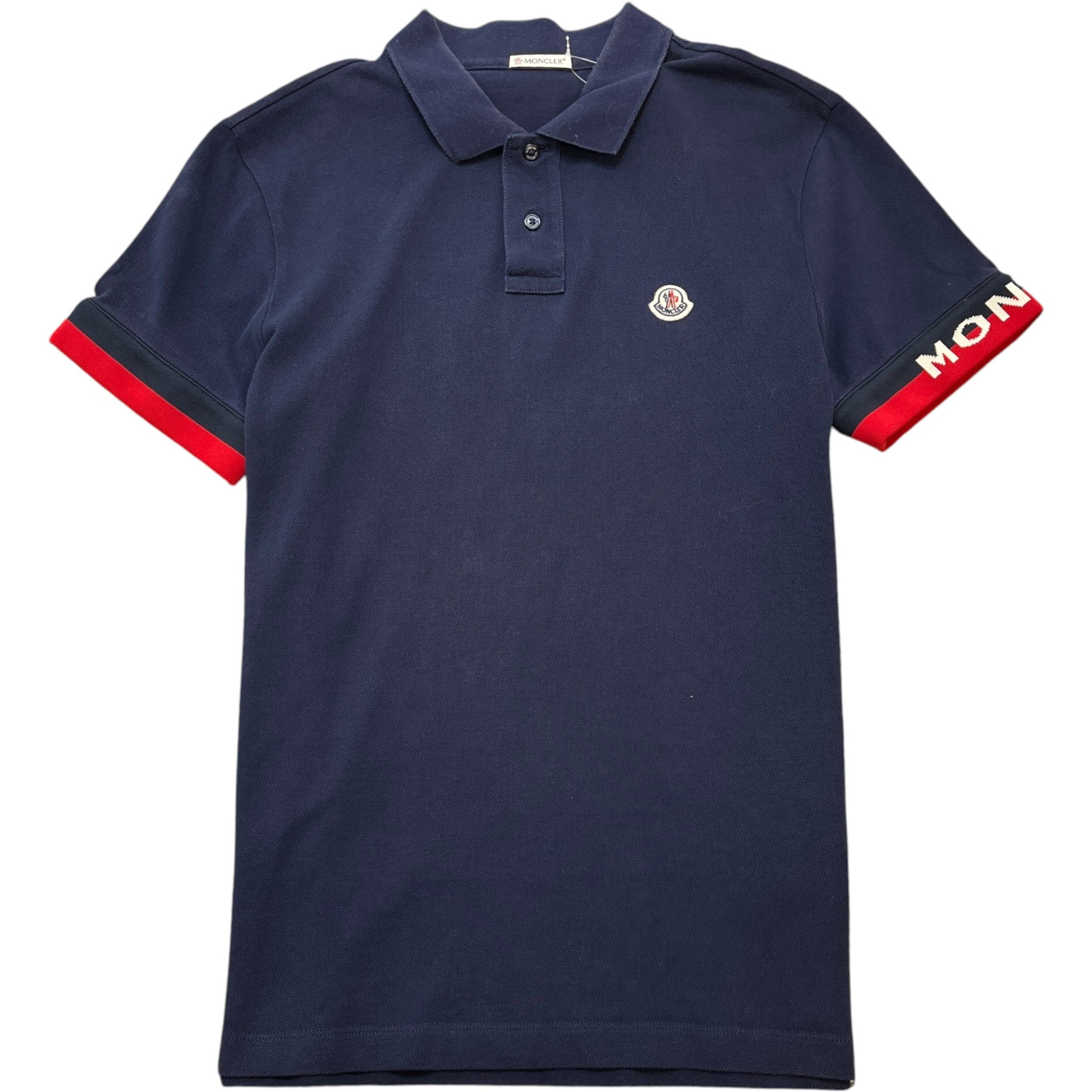 Men's Maglia Polo Shirt Navy Size L