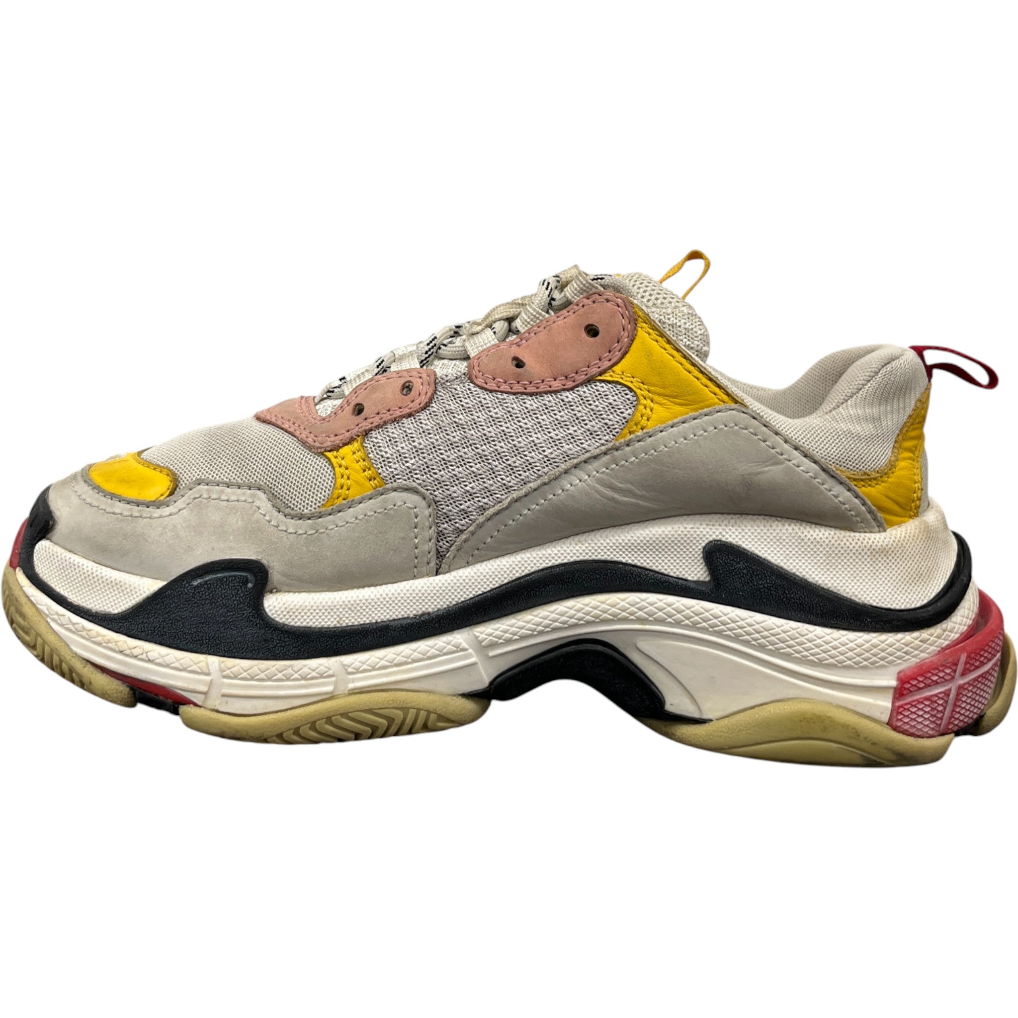 Men's Triple S Low Trainers Beige Size EU 41 / UK 7