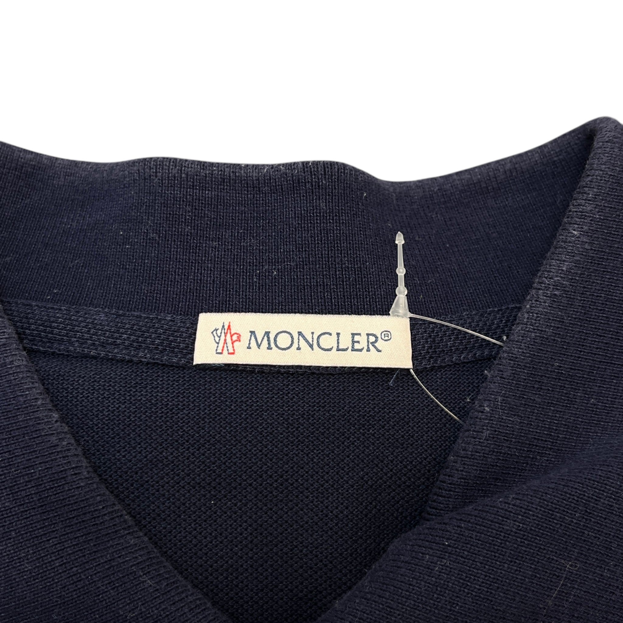 Men's Maglia Polo Shirt Navy Size L