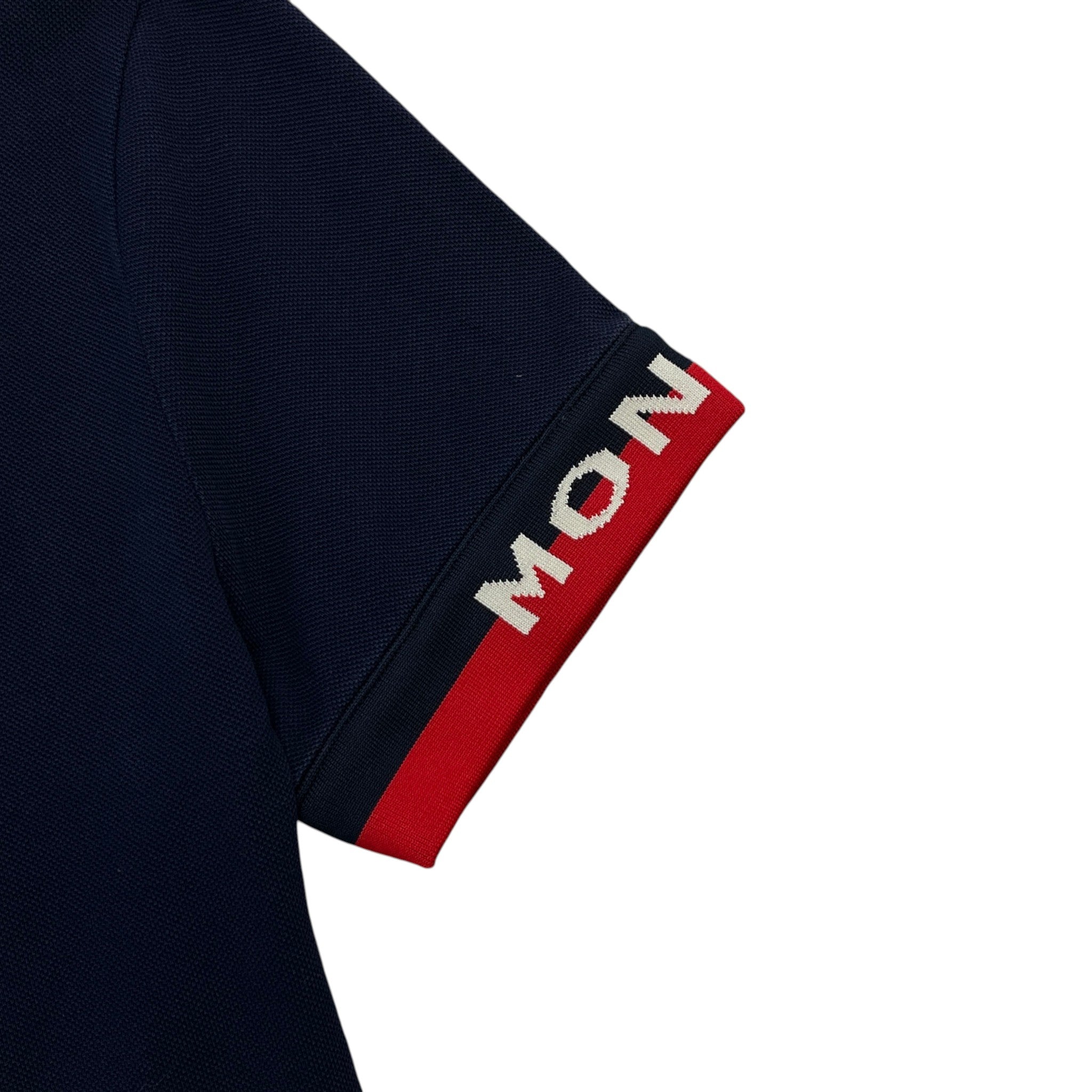 Men's Maglia Polo Shirt Navy Size L
