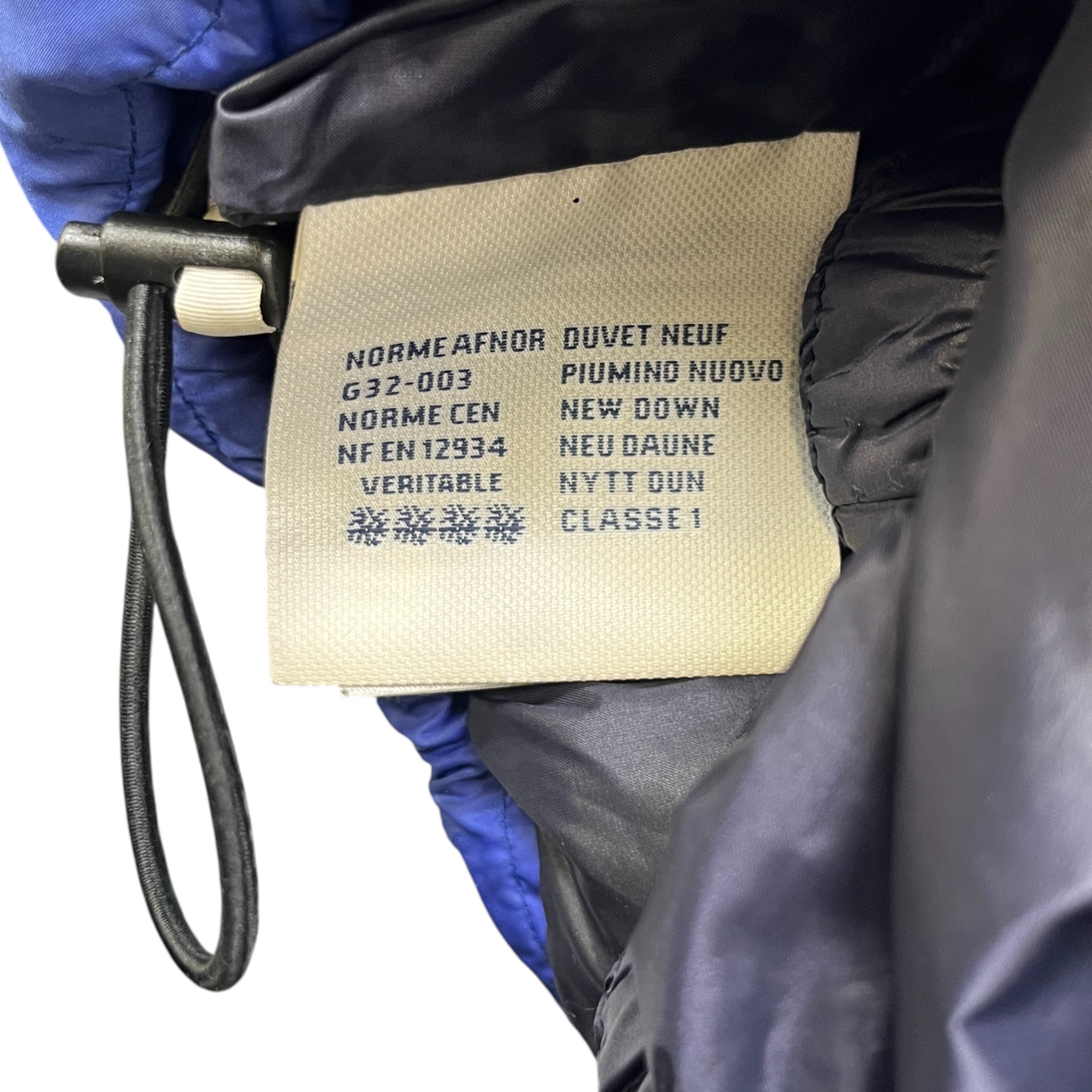 Men's Eggstock Down Jacket Blue Size 1 / S