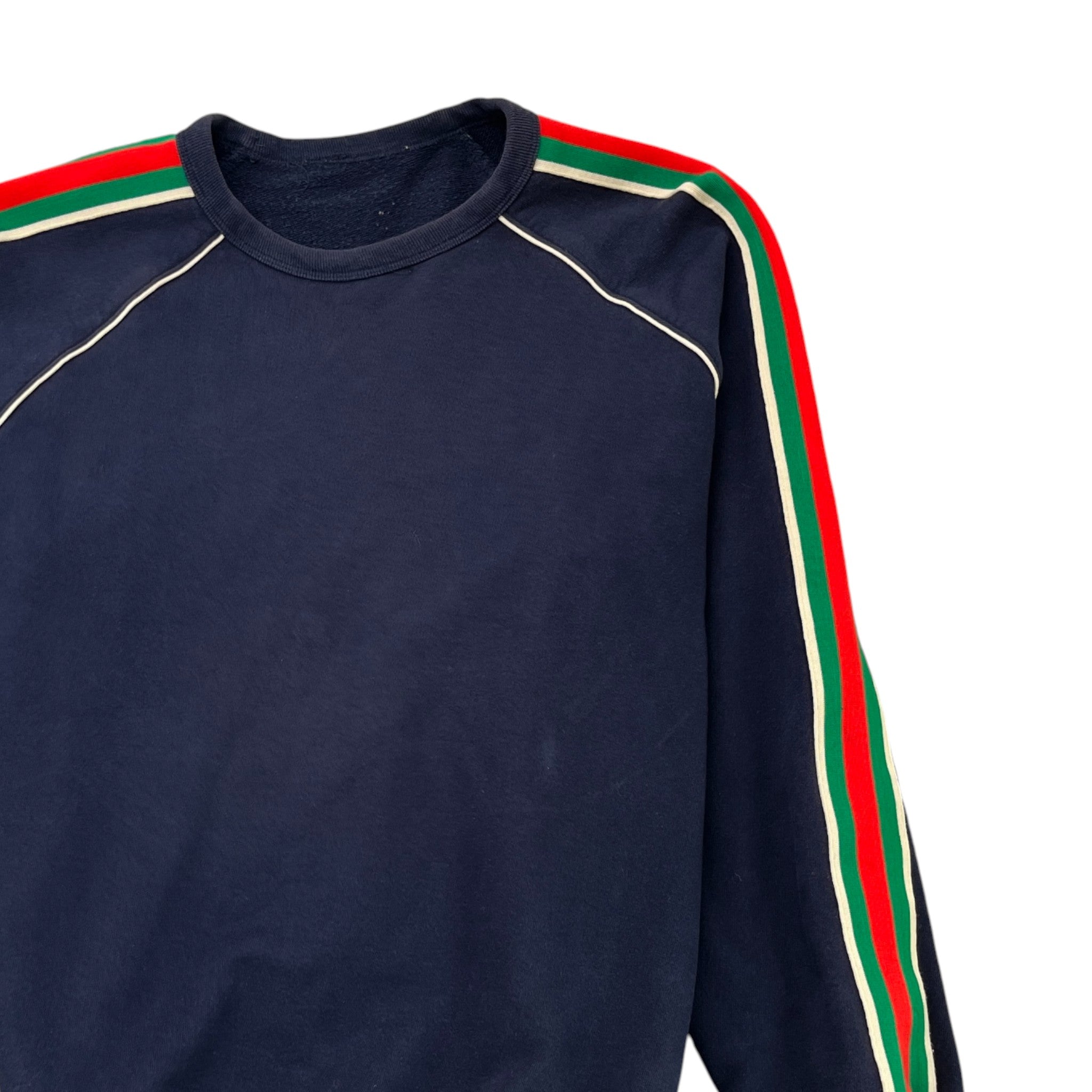 Men's Web Sweatshirt Navy Size M