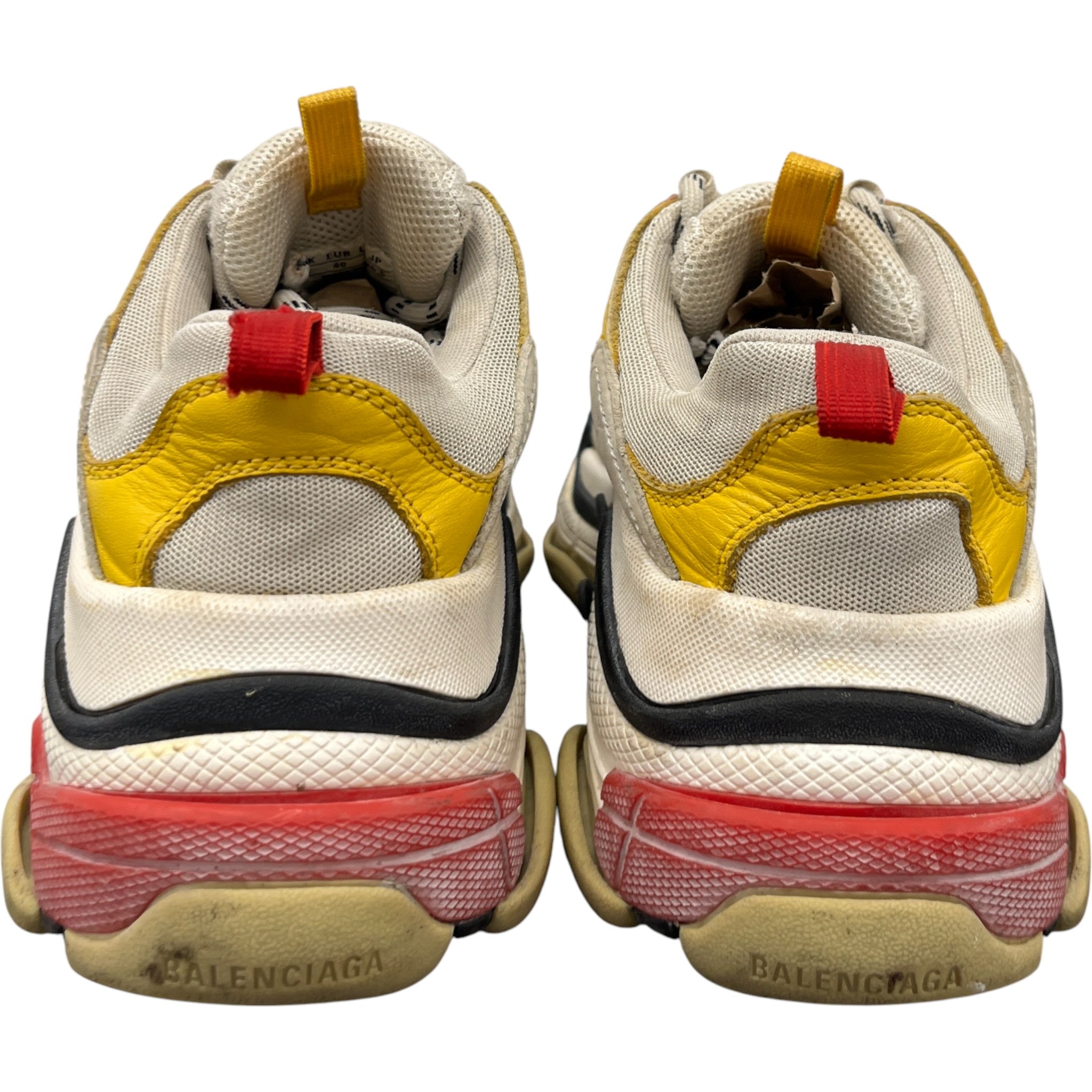 Men's Triple S Low Trainers Beige Size EU 41 / UK 7