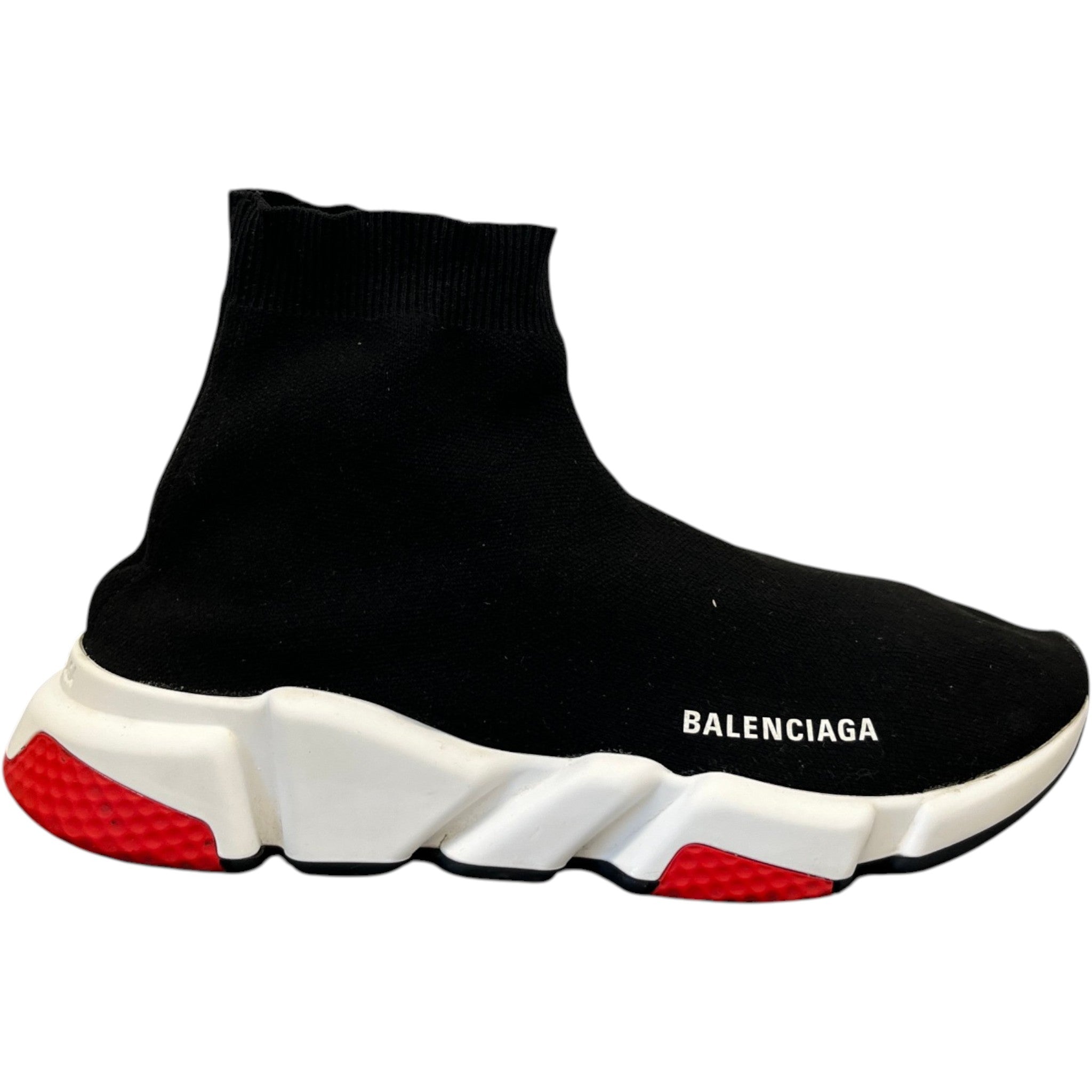 Men's Speed Sock High Trainers Black Size EU 42 / UK 8