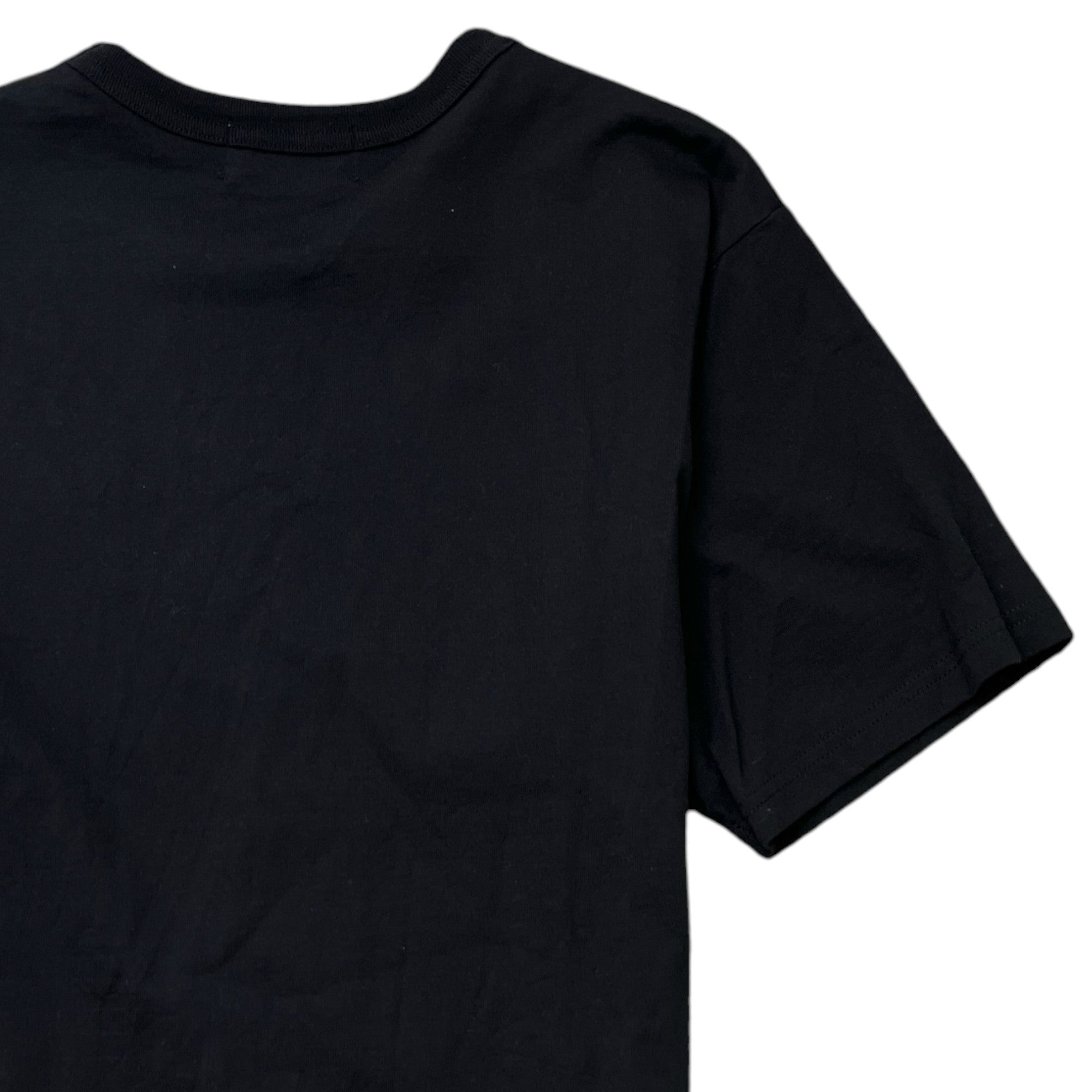 Men's Paint Splatter T-Shirt Black Size M