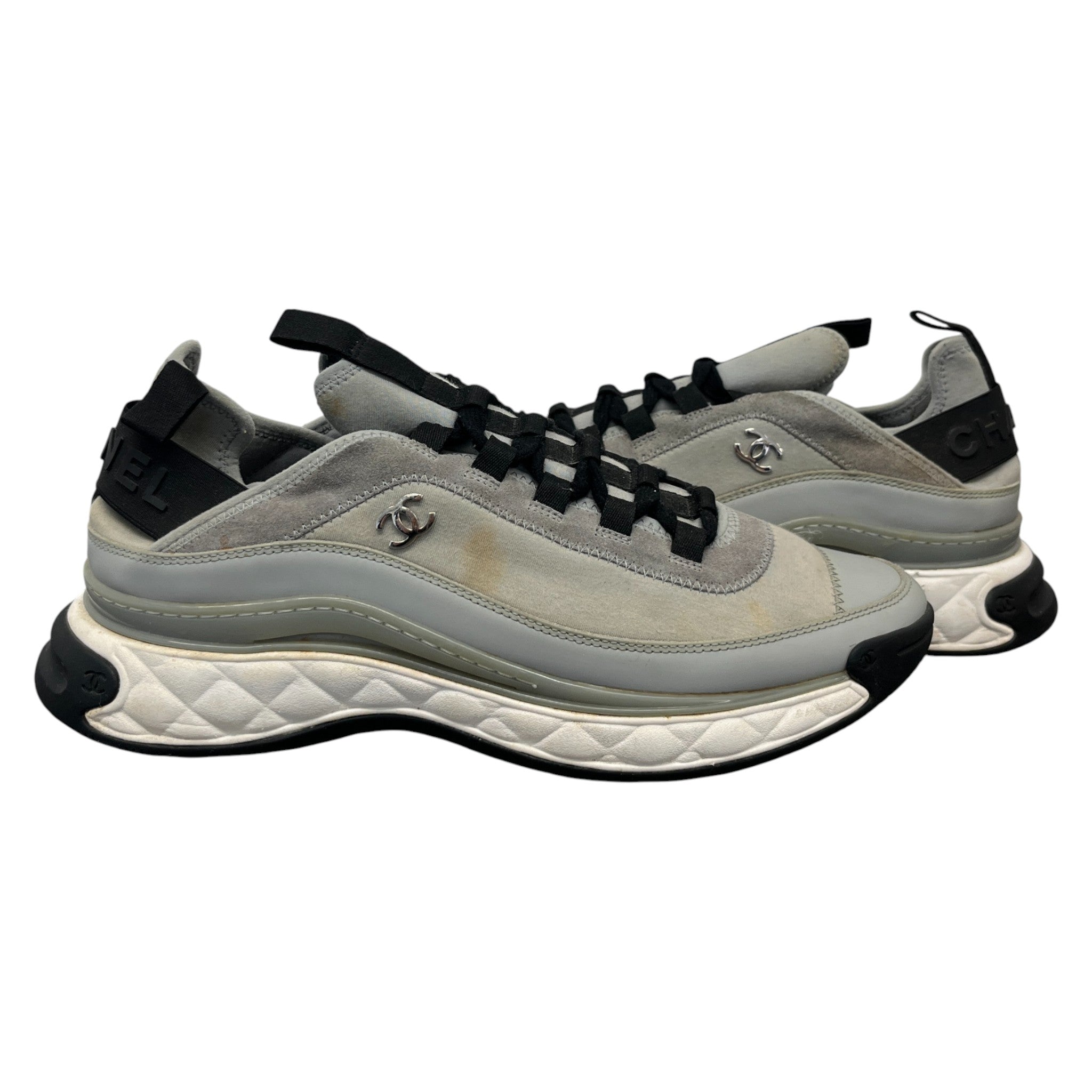 Men's Cc Runners Low Trainers Grey Size EU 42 / UK 8