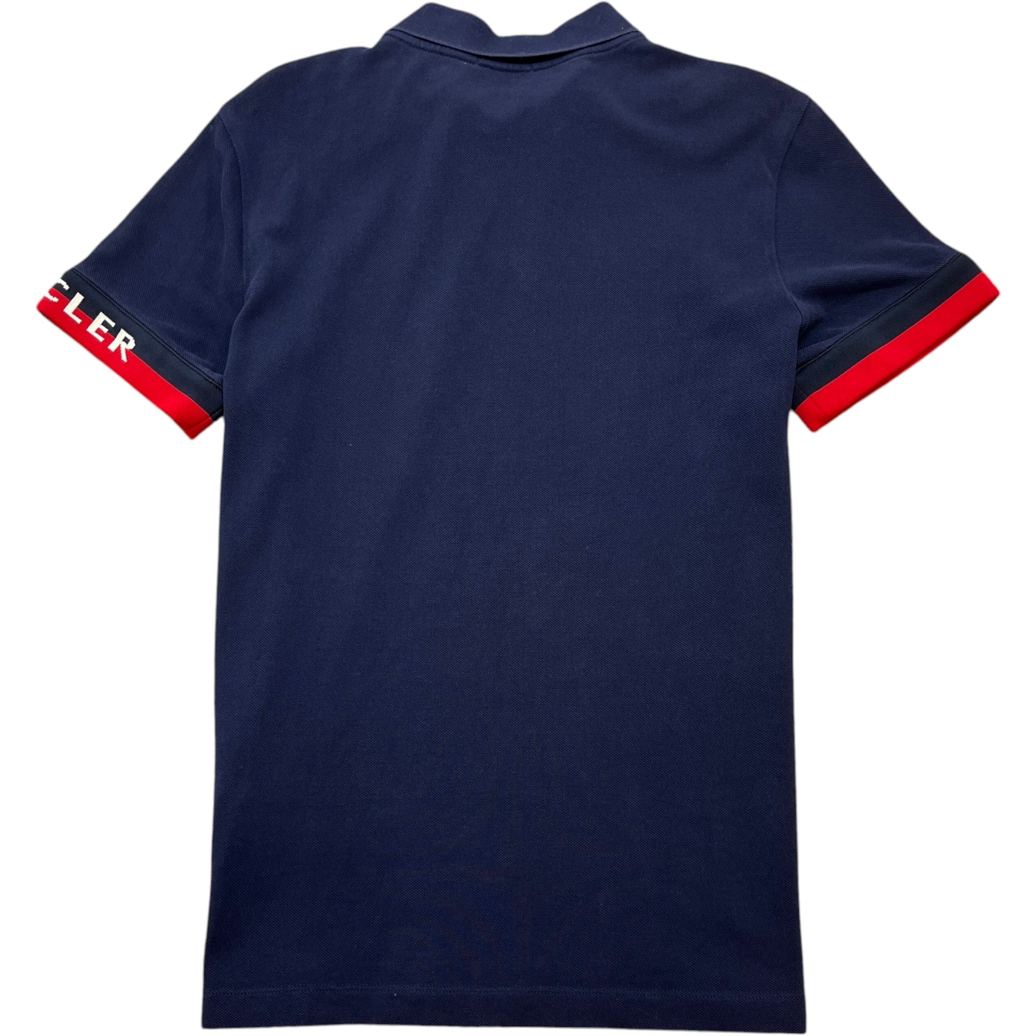 Men's Maglia Polo Shirt Navy Size L