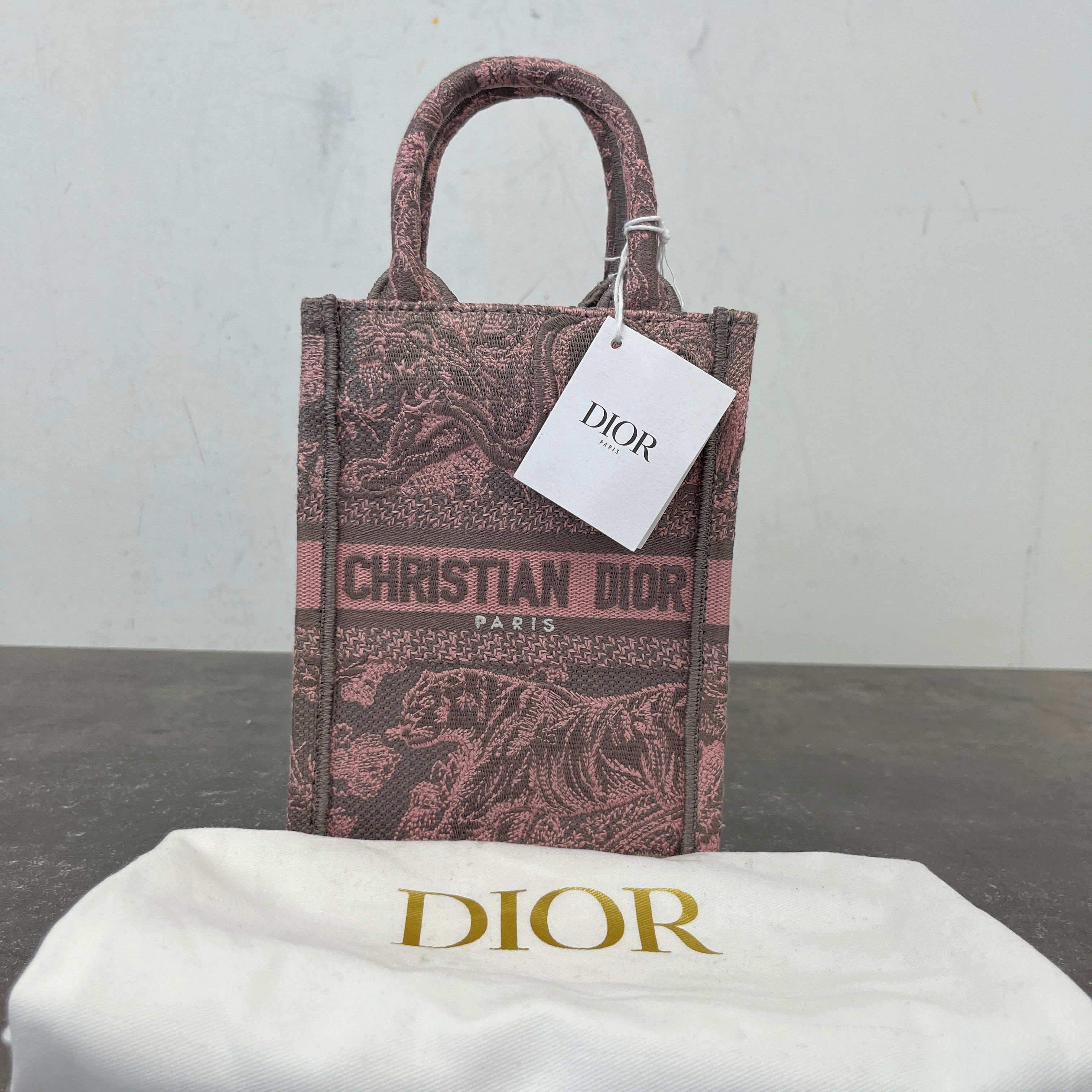 Women's Mini Book Tote Bag Pink