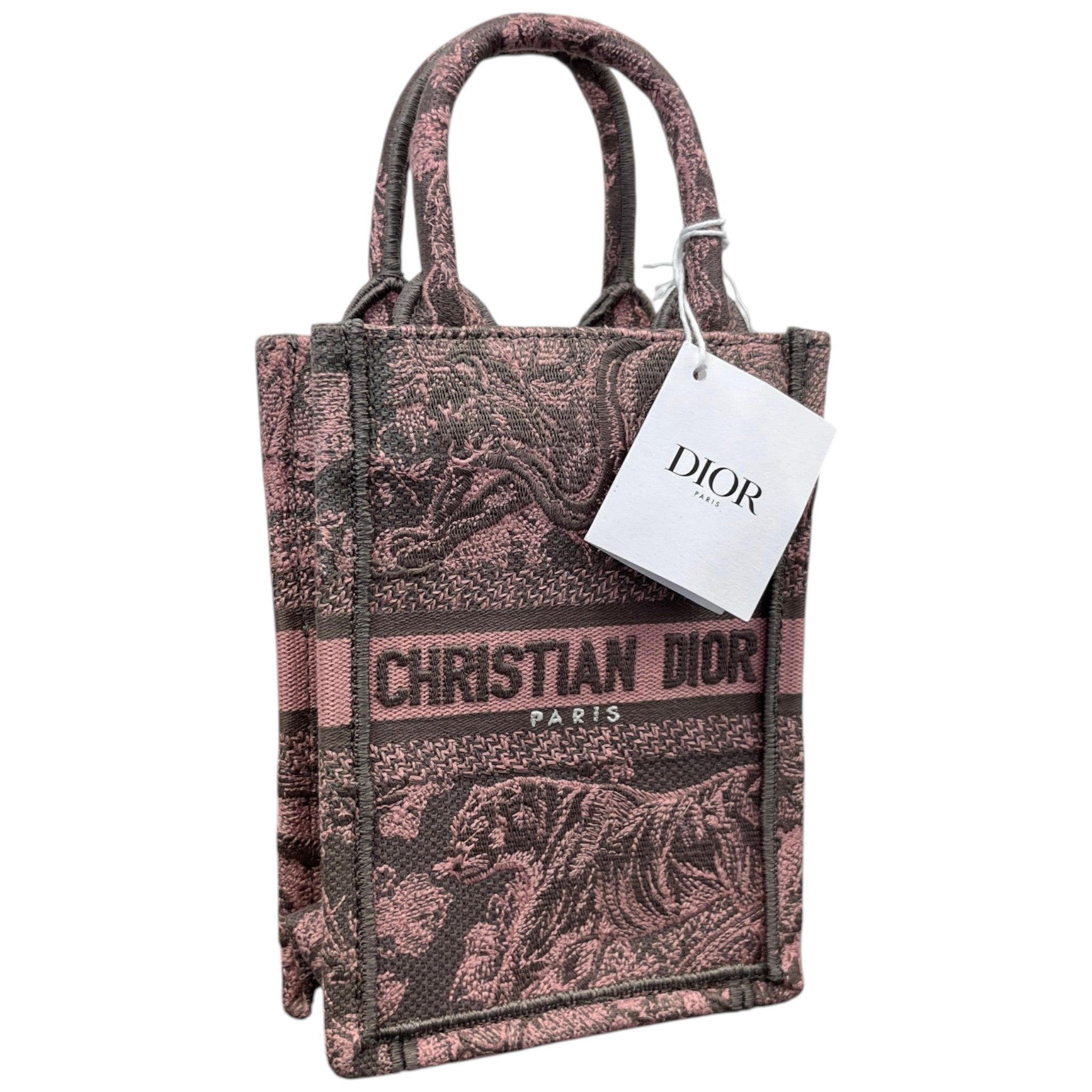Women's Mini Book Tote Bag Pink