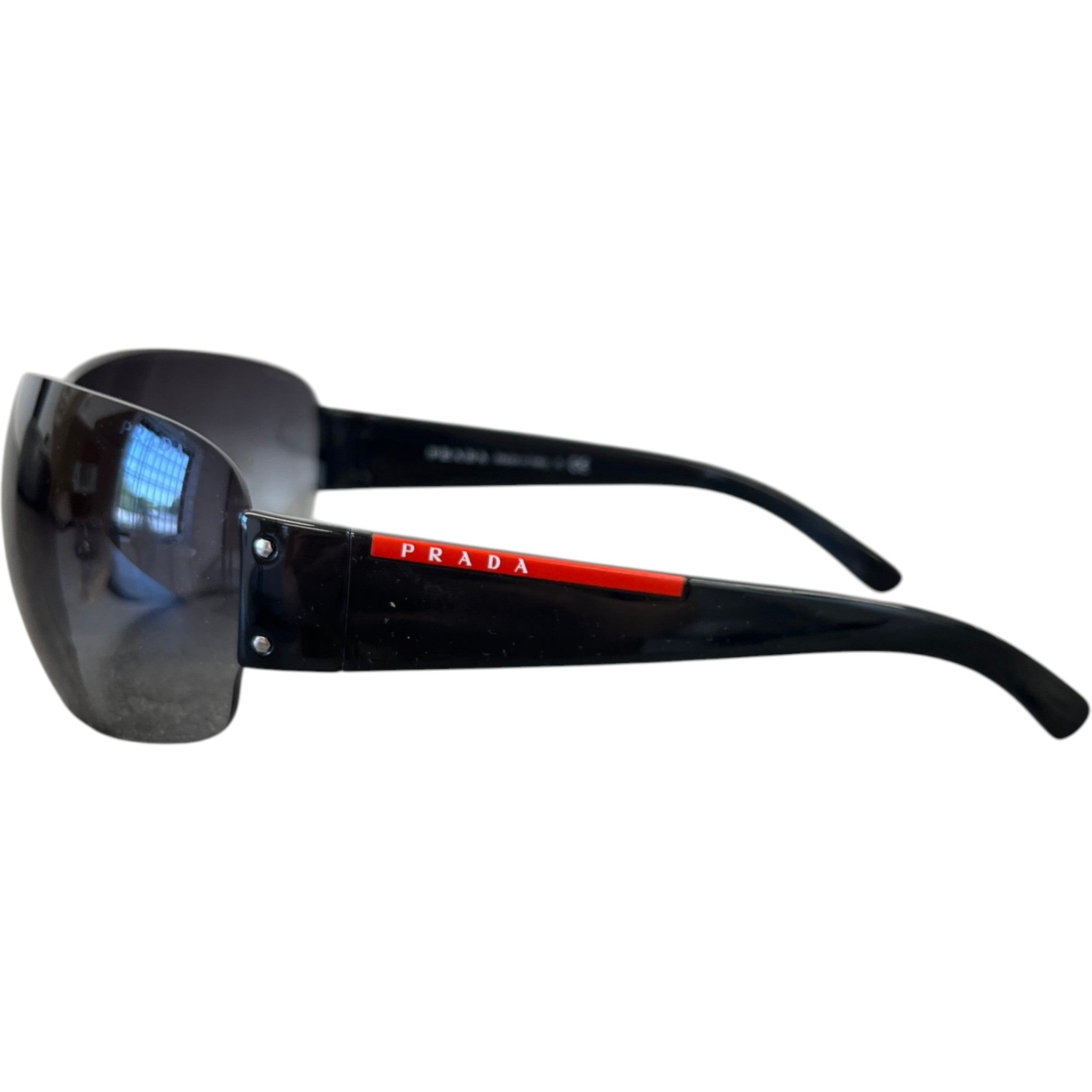 Men's Sps07F Sunglasses Black