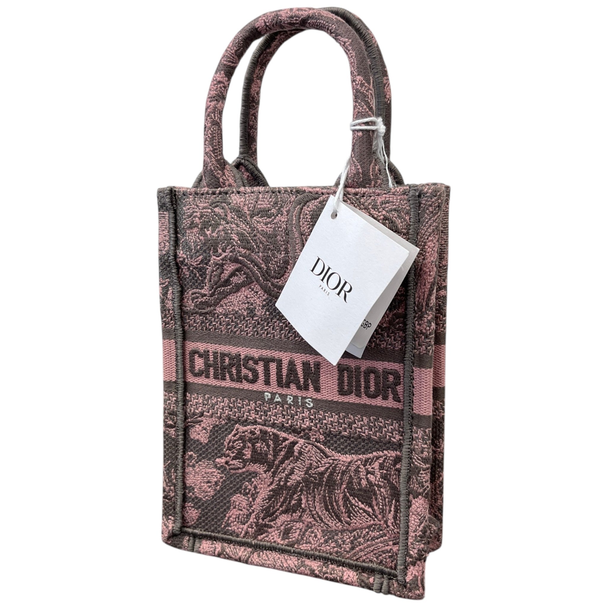 Women's Mini Book Tote Bag Pink