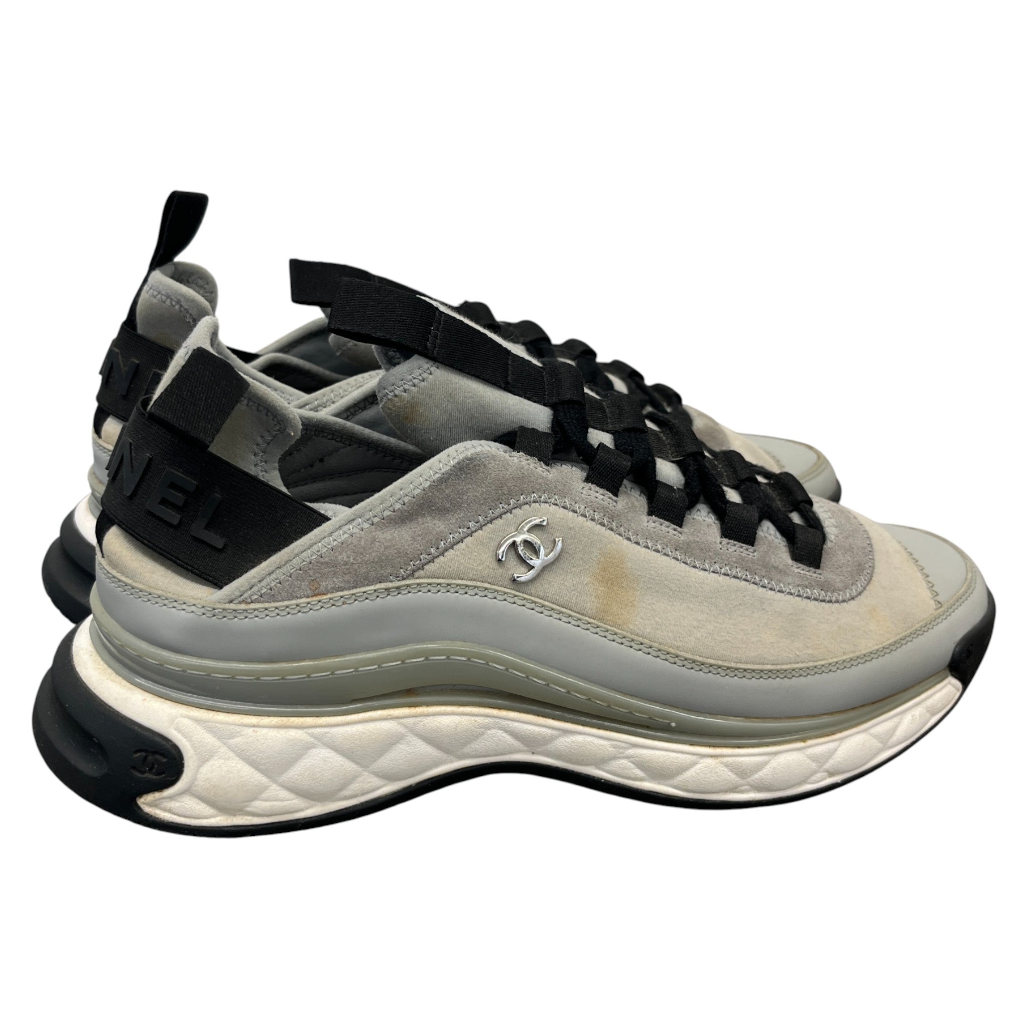 Men's Cc Runners Low Trainers Grey Size EU 42 / UK 8