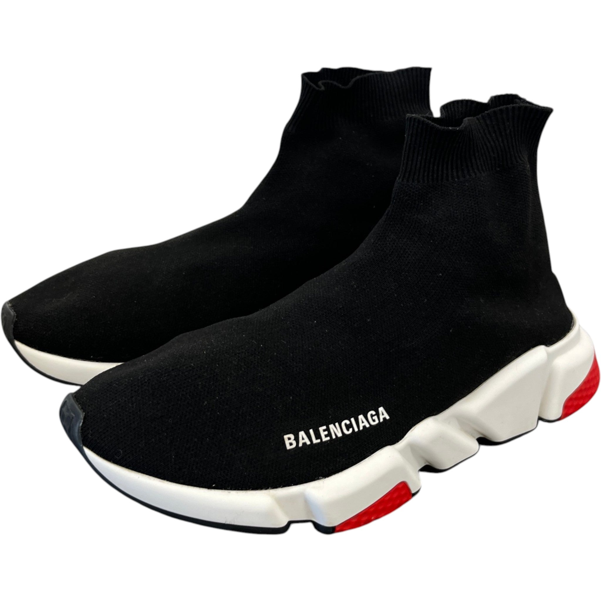 Men's Speed Sock High Trainers Black Size EU 42 / UK 8