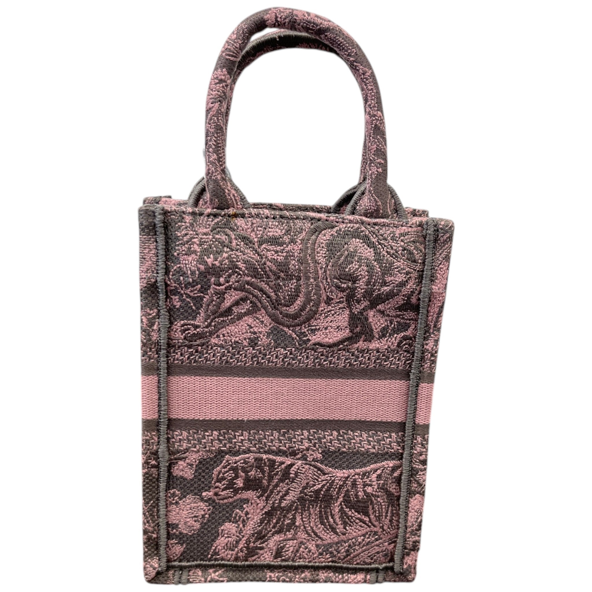 Women's Mini Book Tote Bag Pink