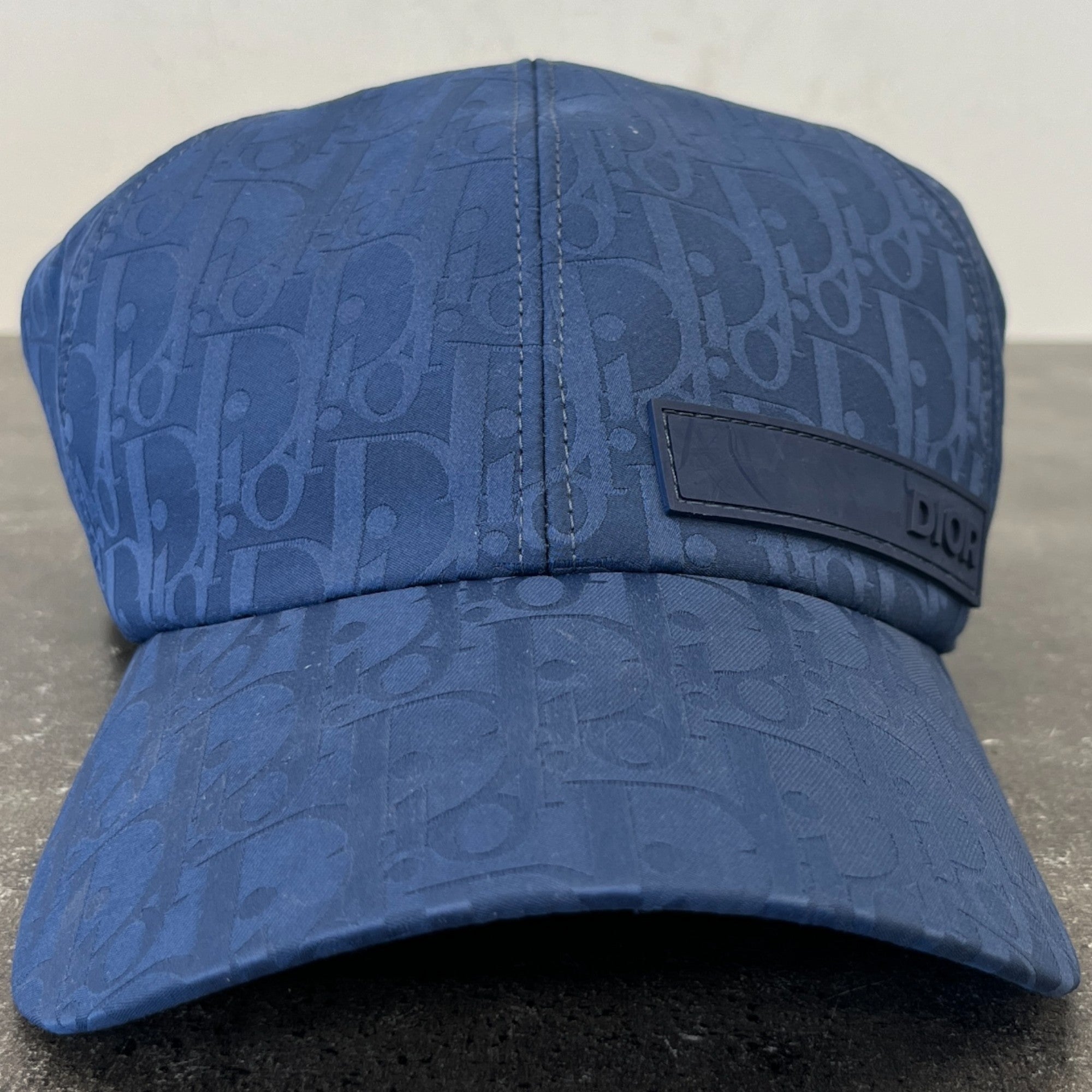 Men's Oblique Hat Blue Size M