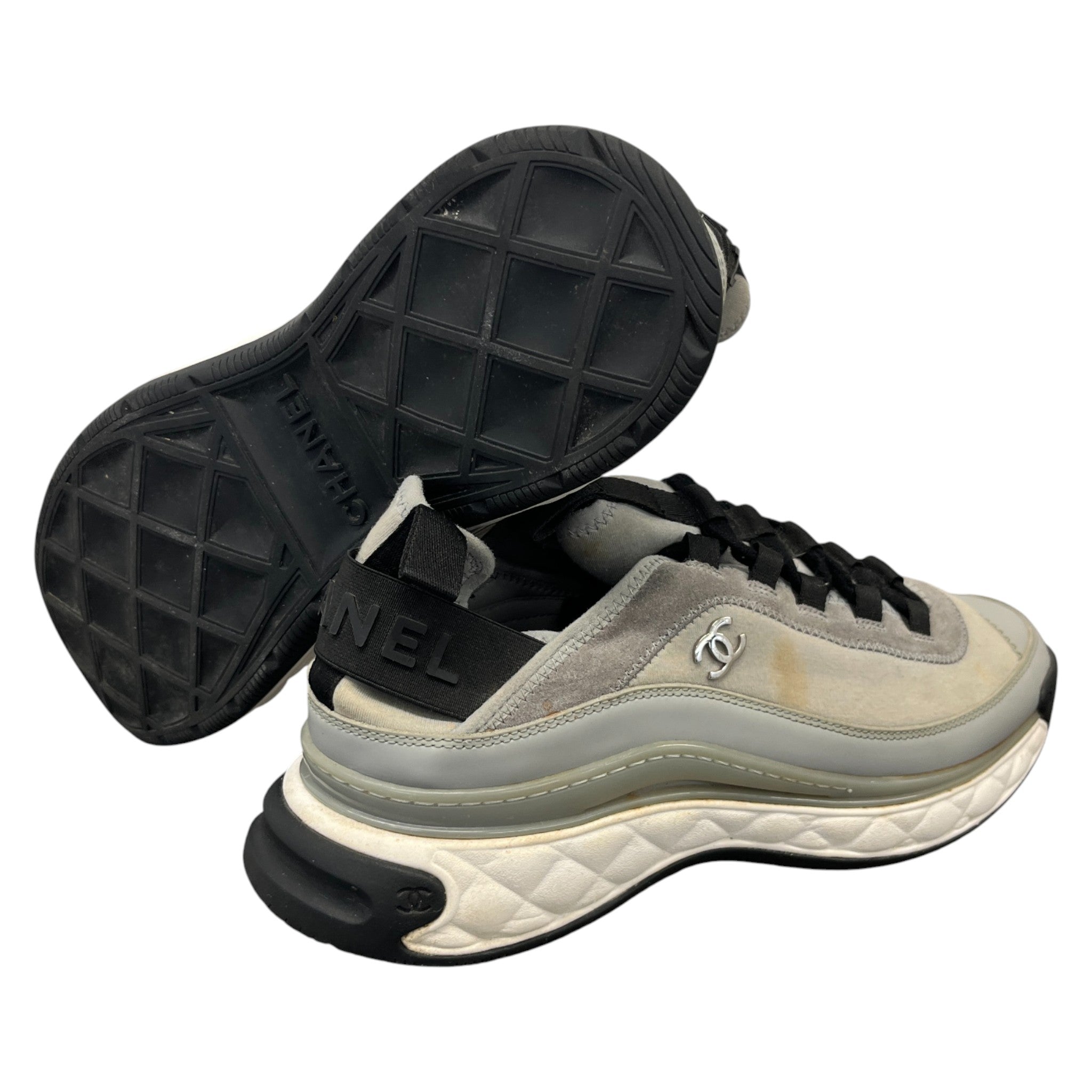 Men's Cc Runners Low Trainers Grey Size EU 42 / UK 8