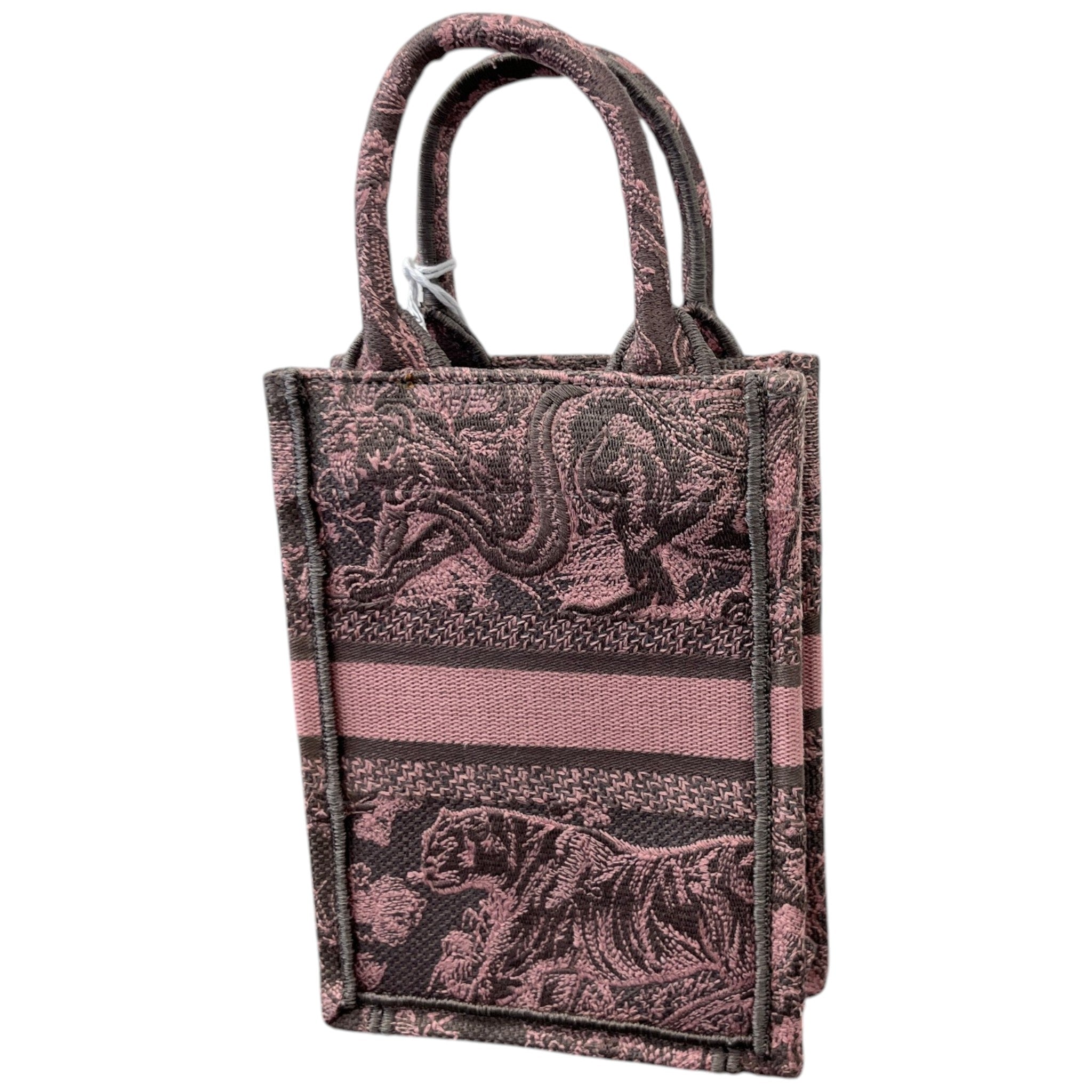 Women's Mini Book Tote Bag Pink
