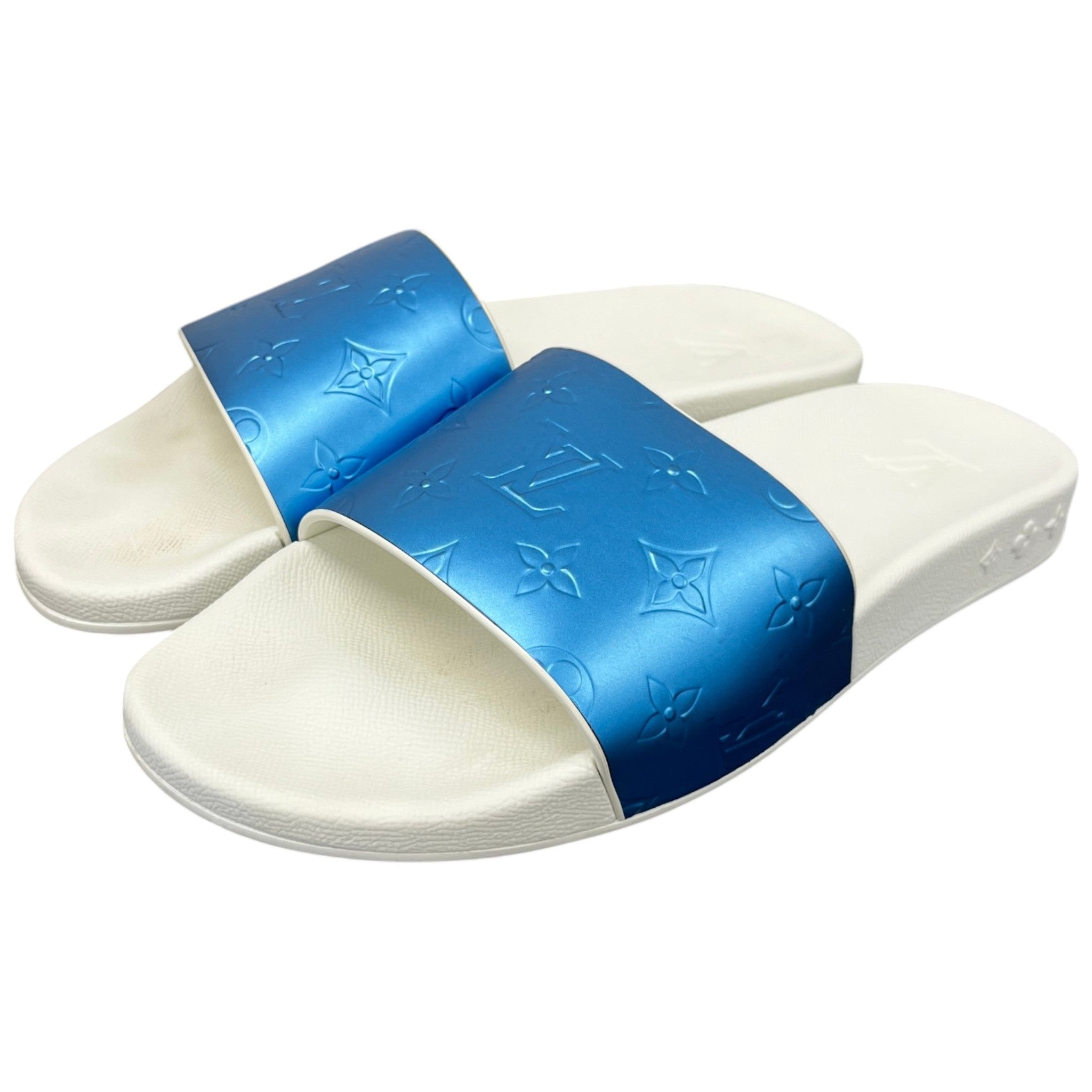 Men's Waterfront Mule Slides White Size EU 42 / UK 8
