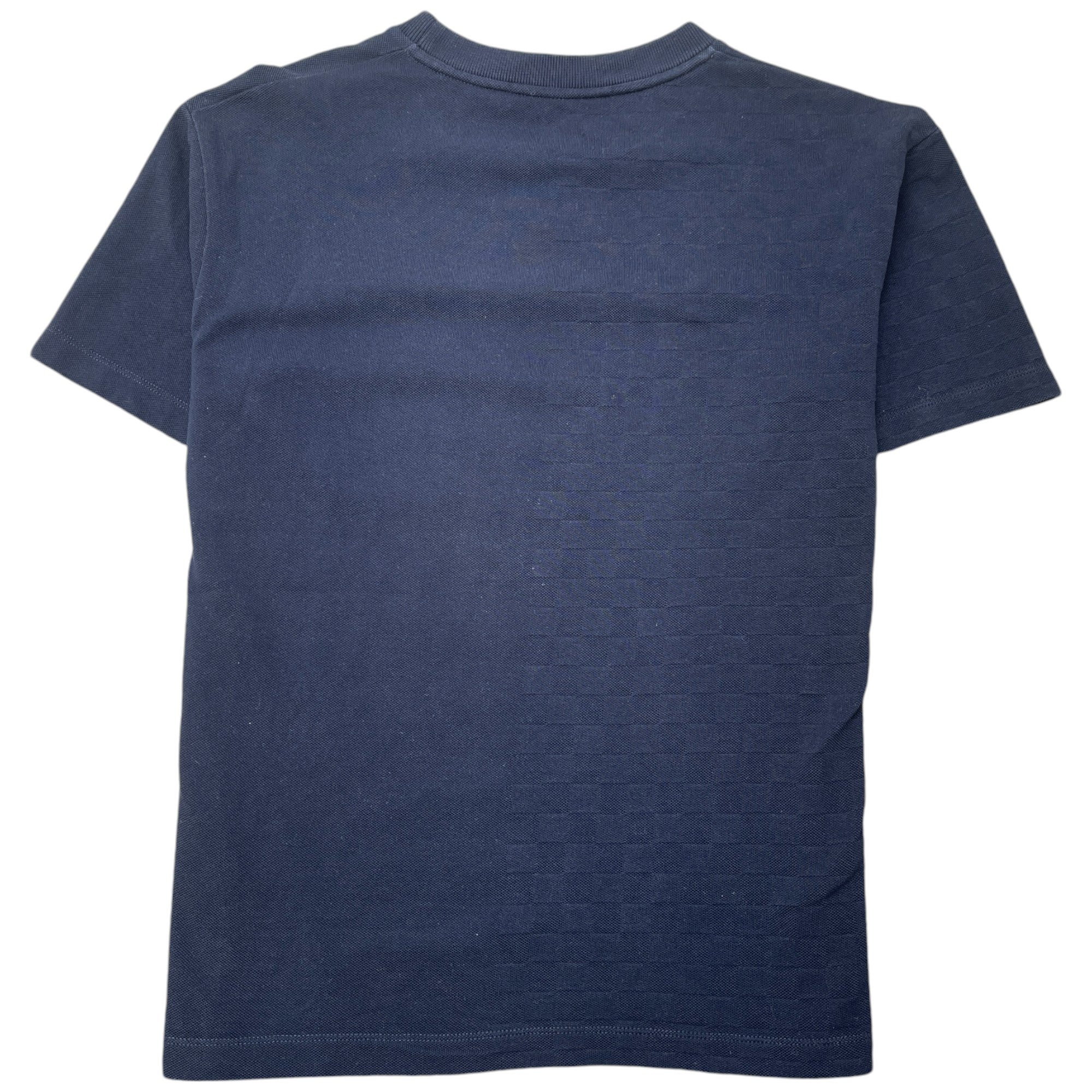 Men's Half Damier Pocket T-Shirt Navy Size XS