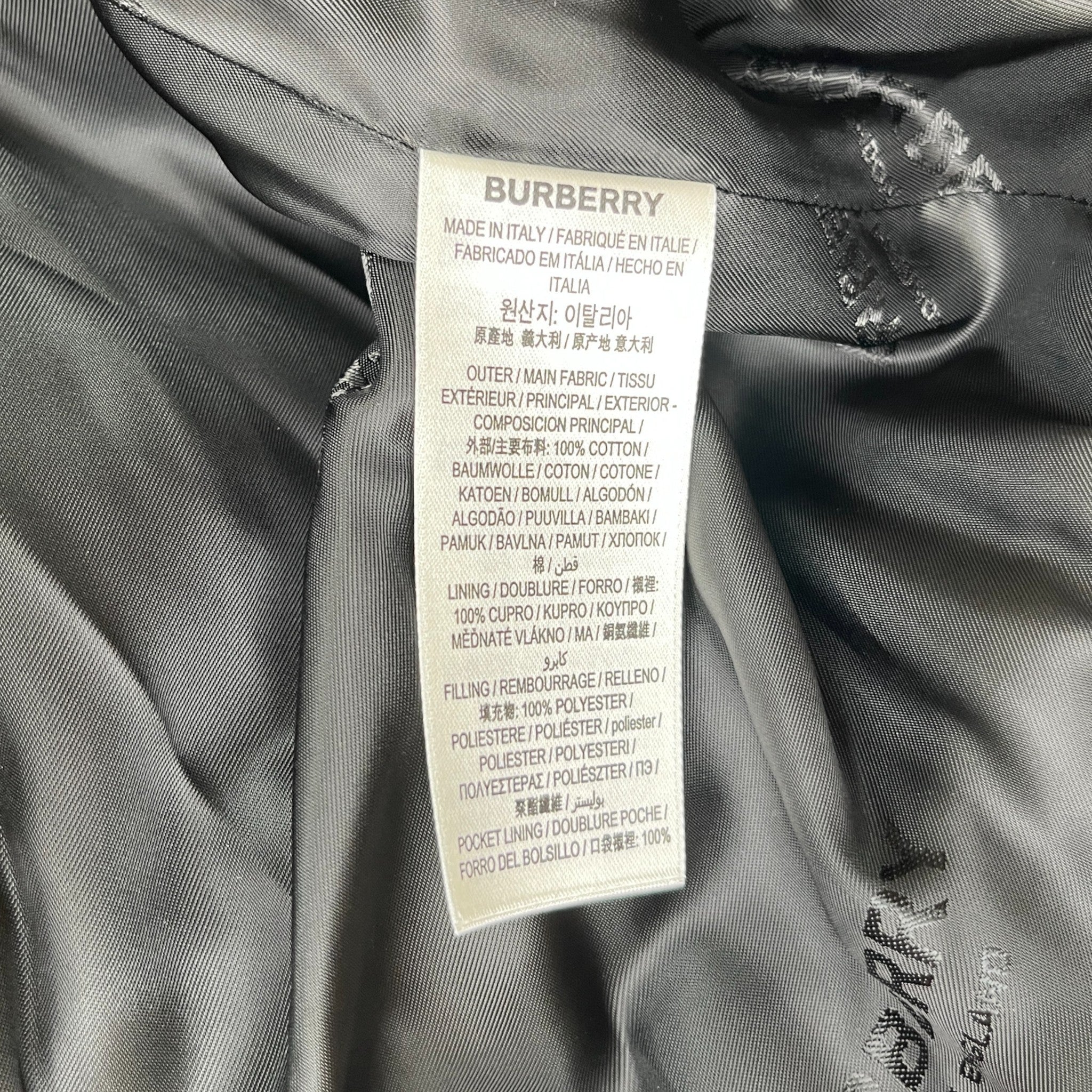 Men's Checkered Padded OverShirt Beige Size M