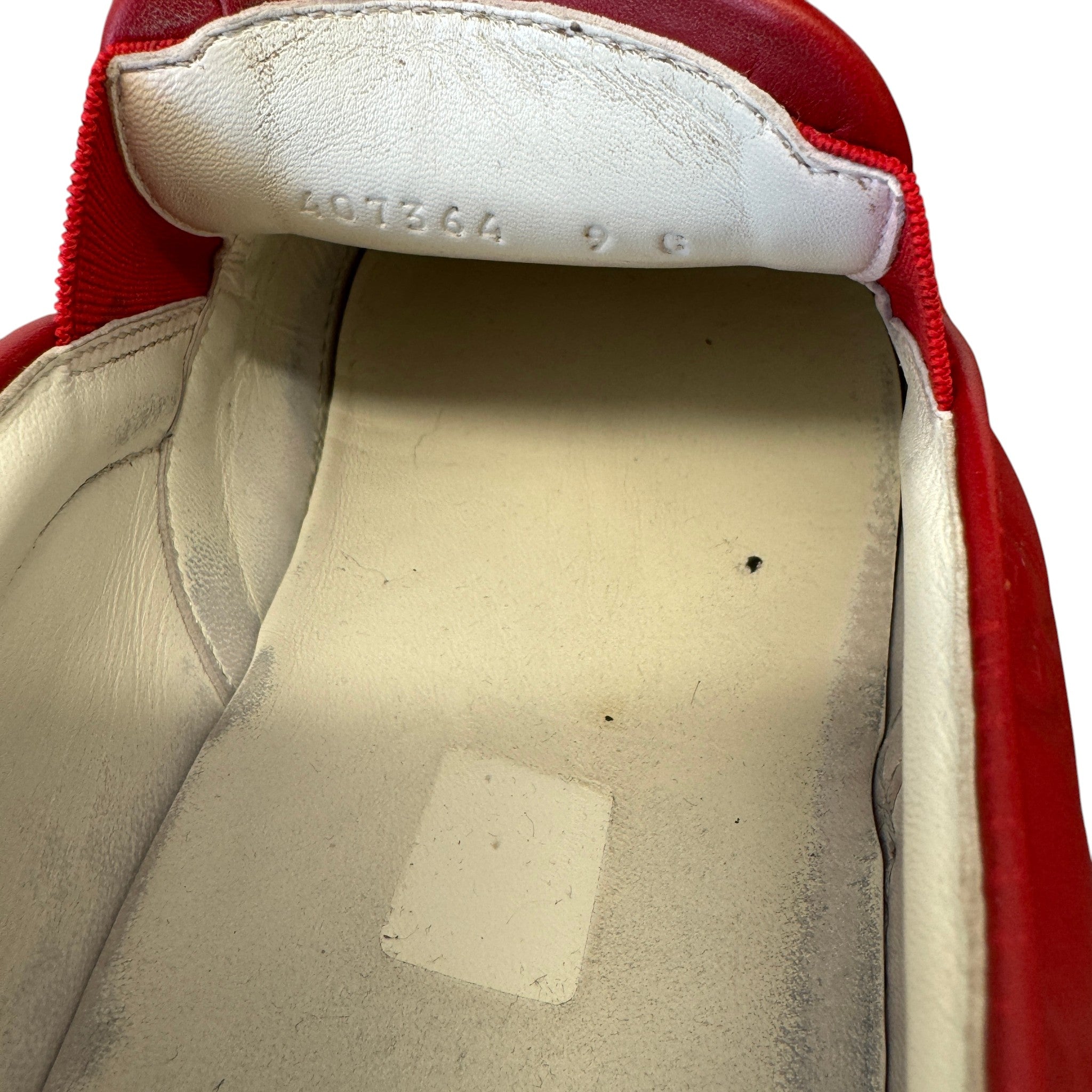 Men's Gg Supreme Loafers Red Size EU 43 / UK 9