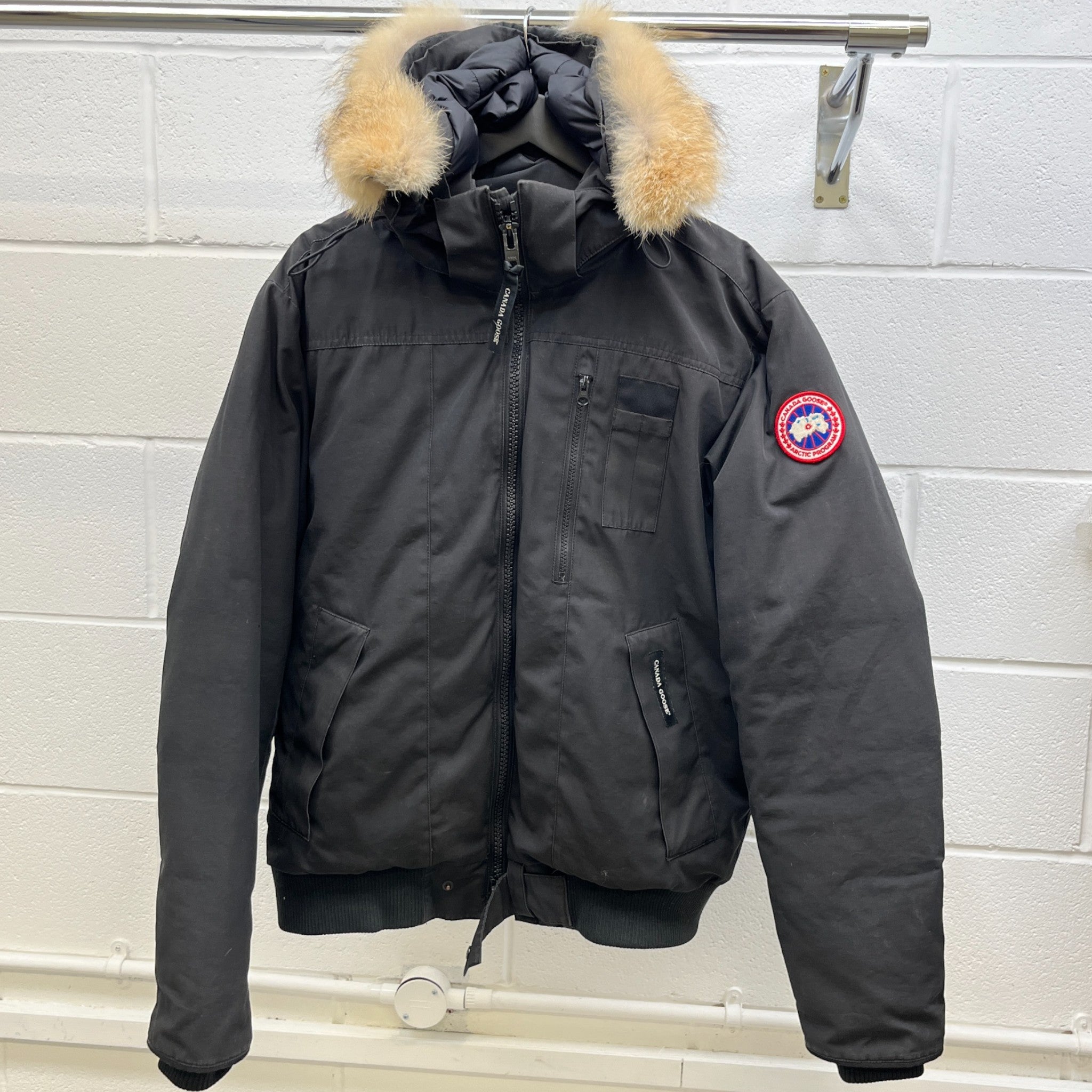 Men's Chilliwack Bomber Down Jacket Black Size L