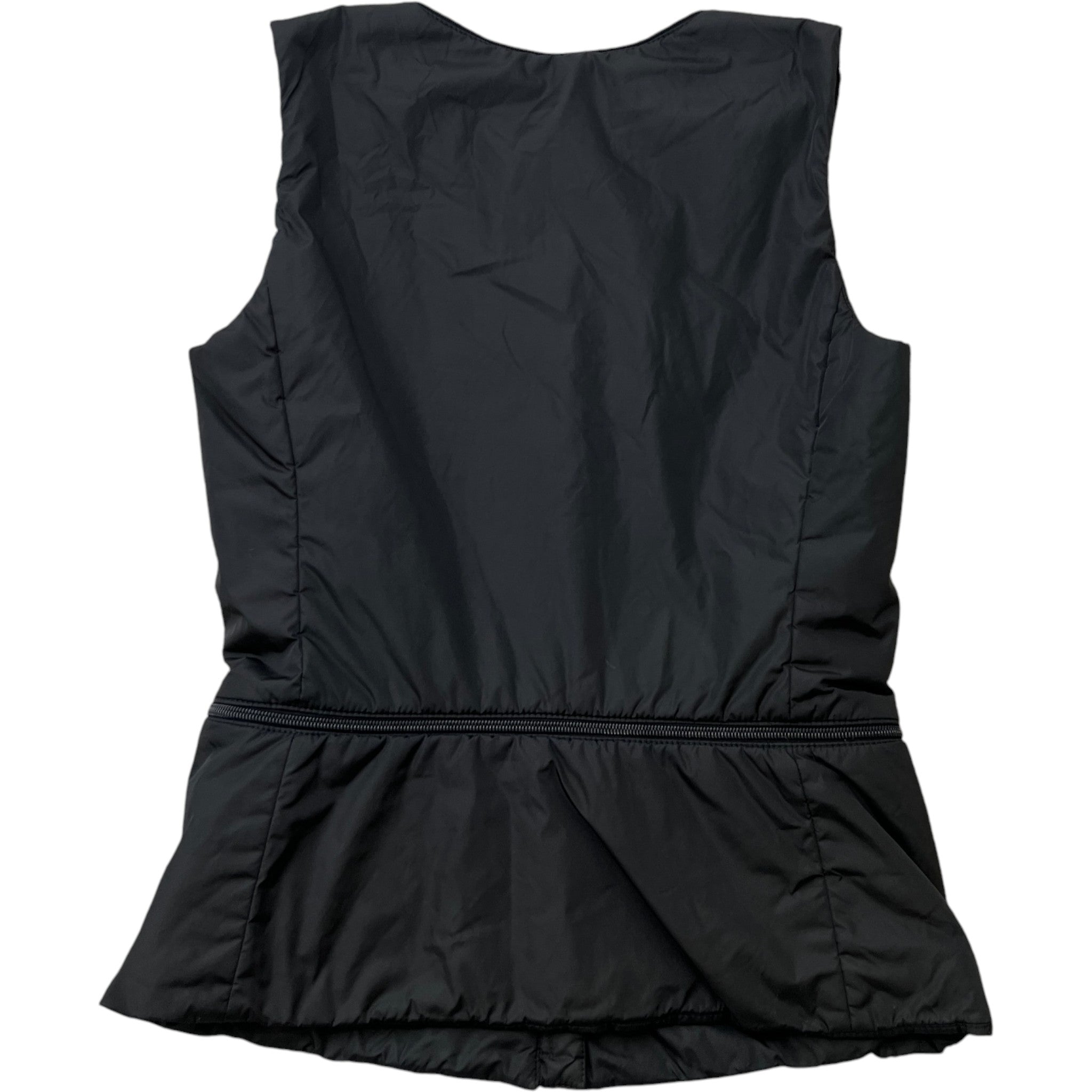 Women's Tab Logo Gilet Black Size S