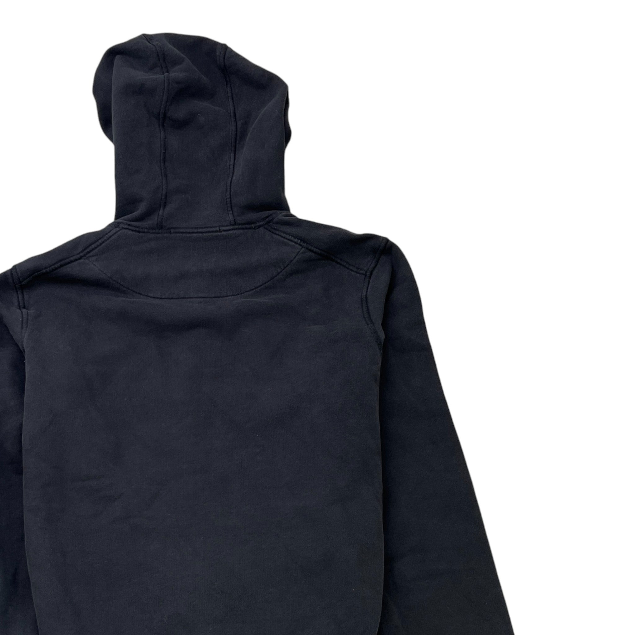 Men's Applique Logo Hoodie Black Size M