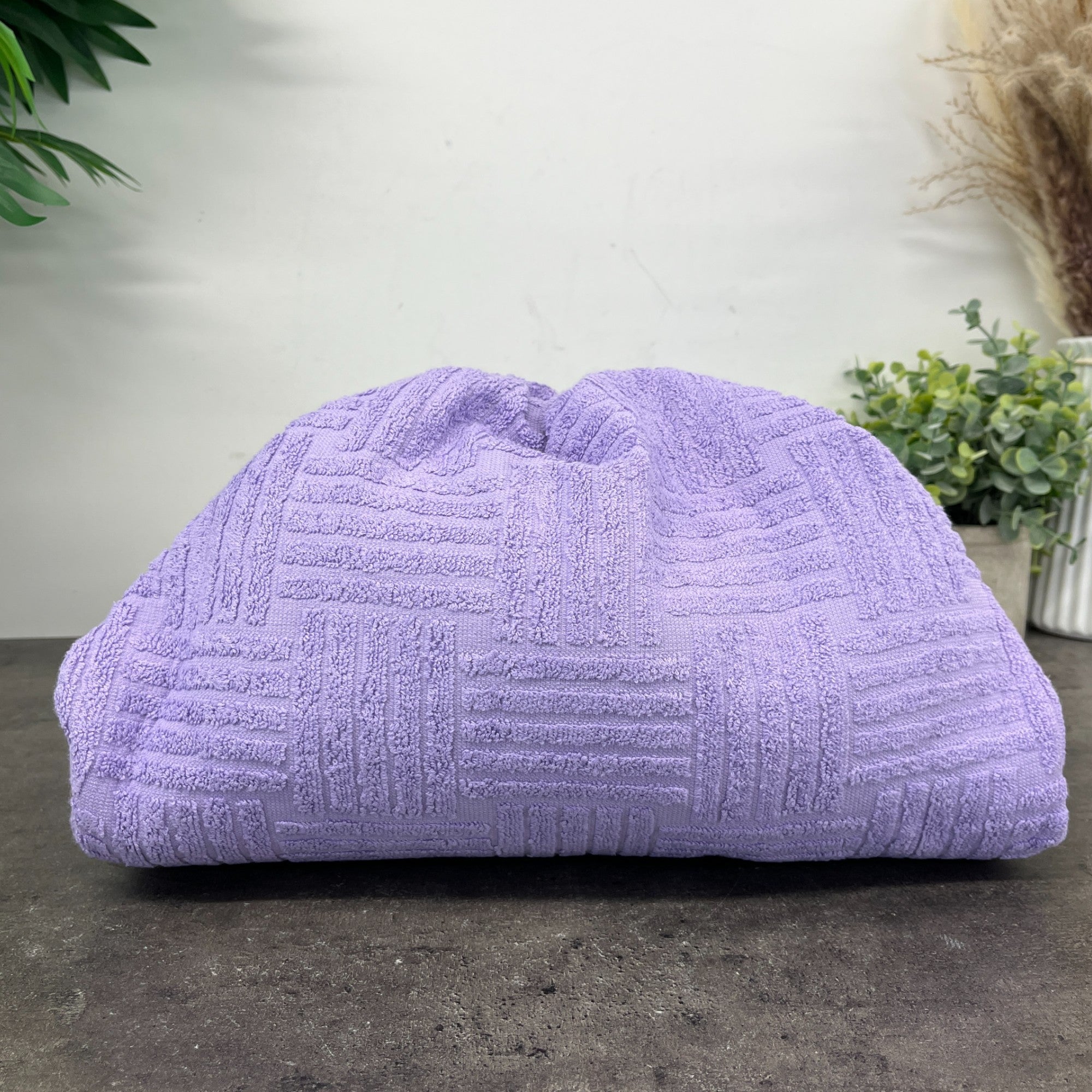 Women's Medium Terry Pouch Purple