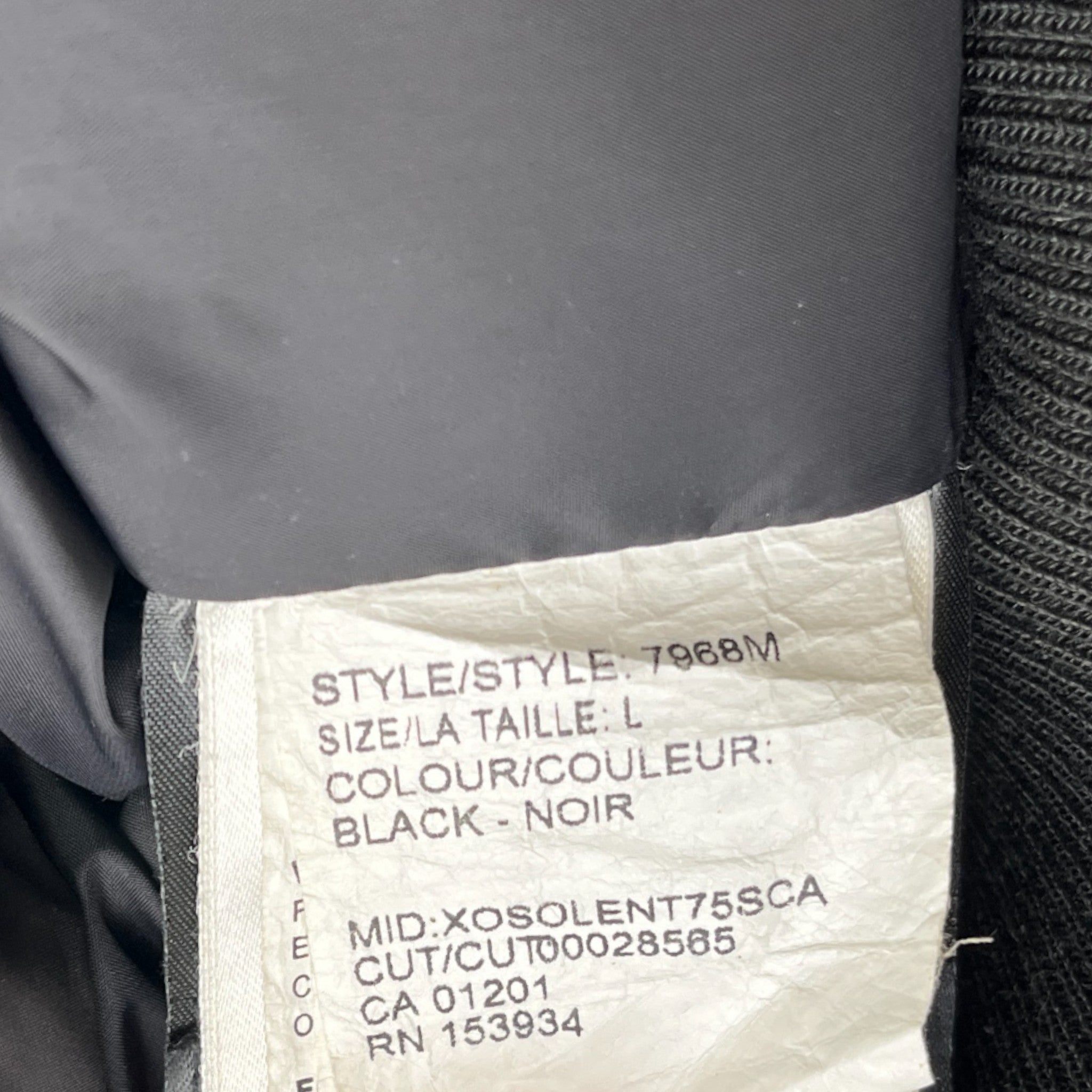 Men's Chilliwack Bomber Down Jacket Black Size L