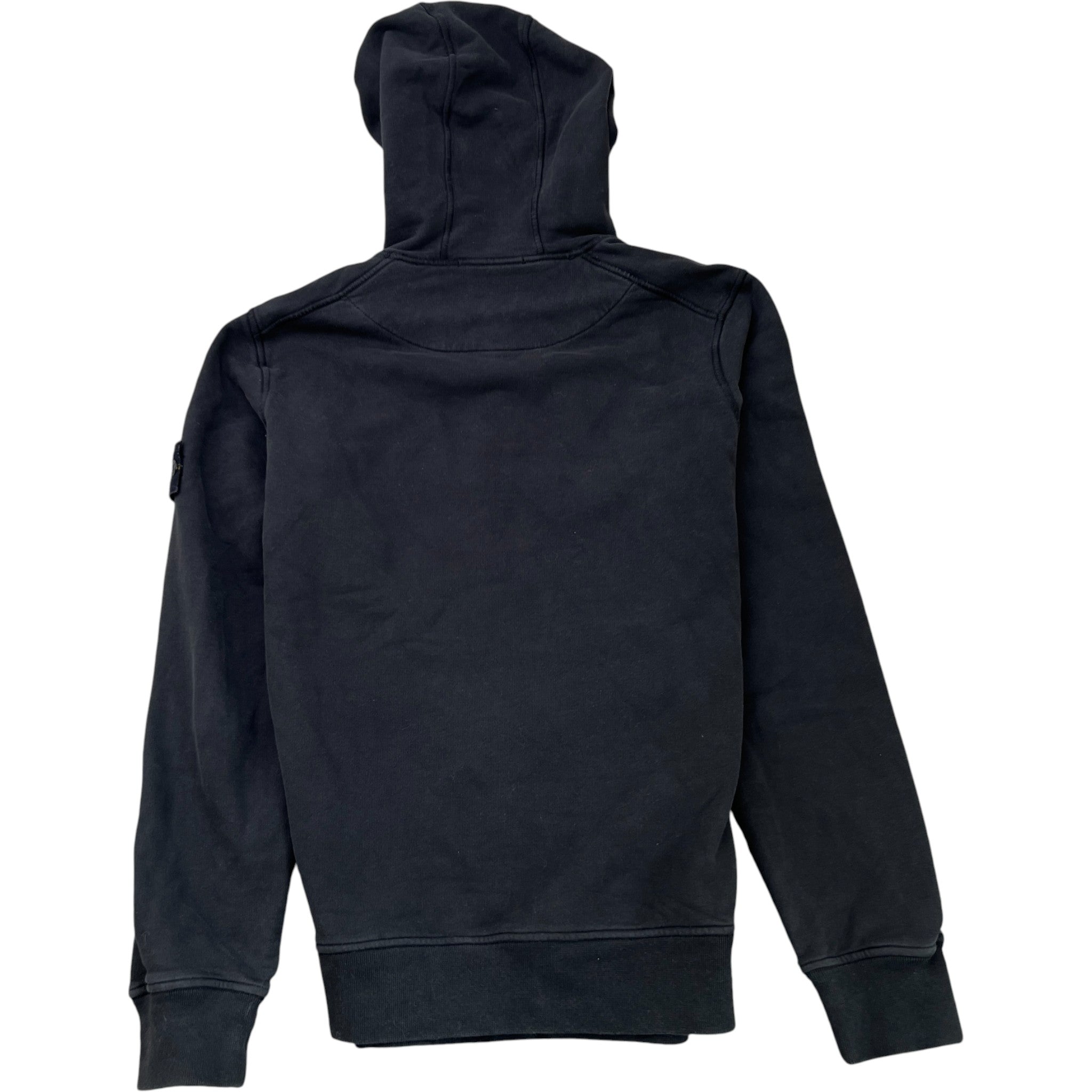 Men's Applique Logo Hoodie Black Size M