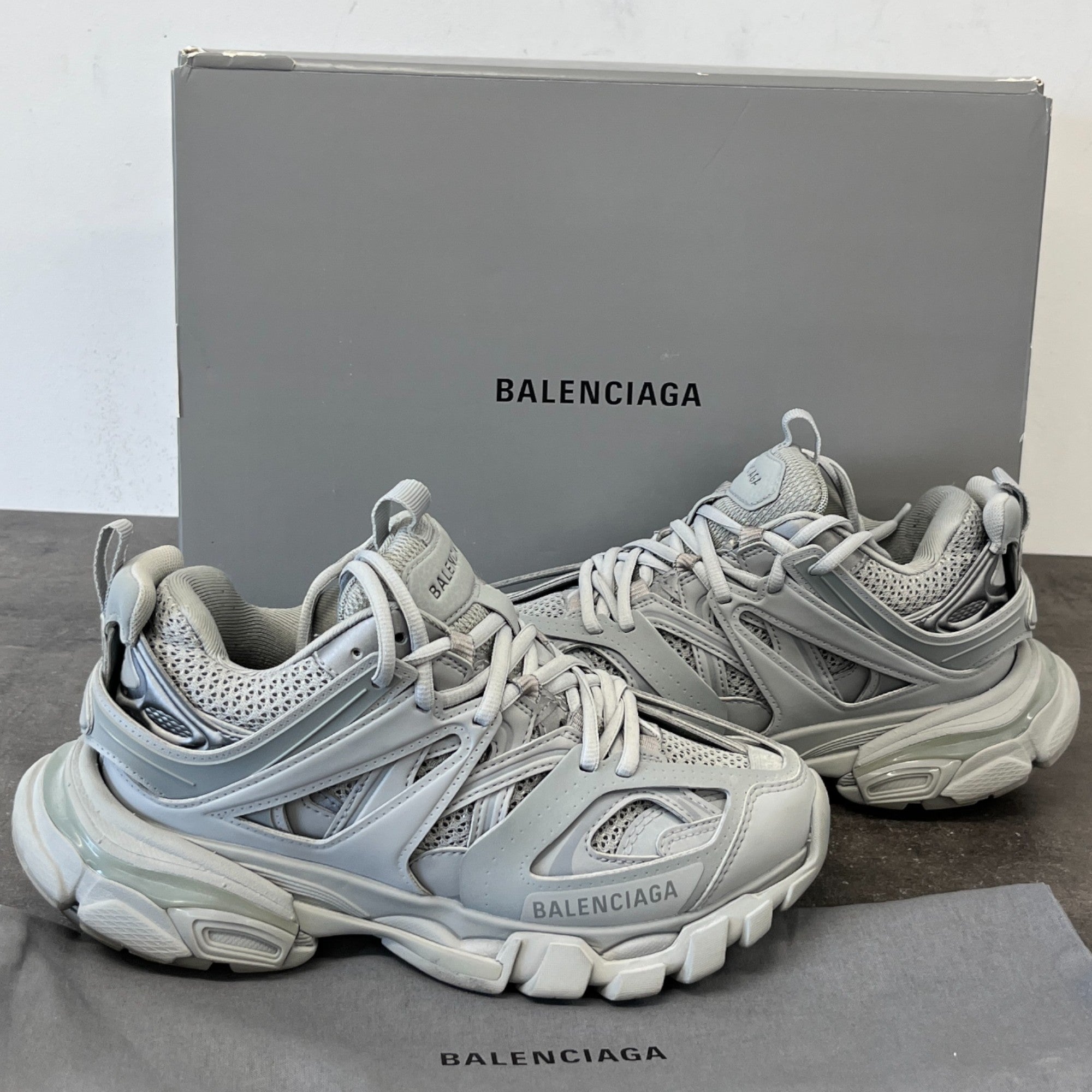 Women's Track Runner Low Trainers Grey Size EU 36 / UK 3