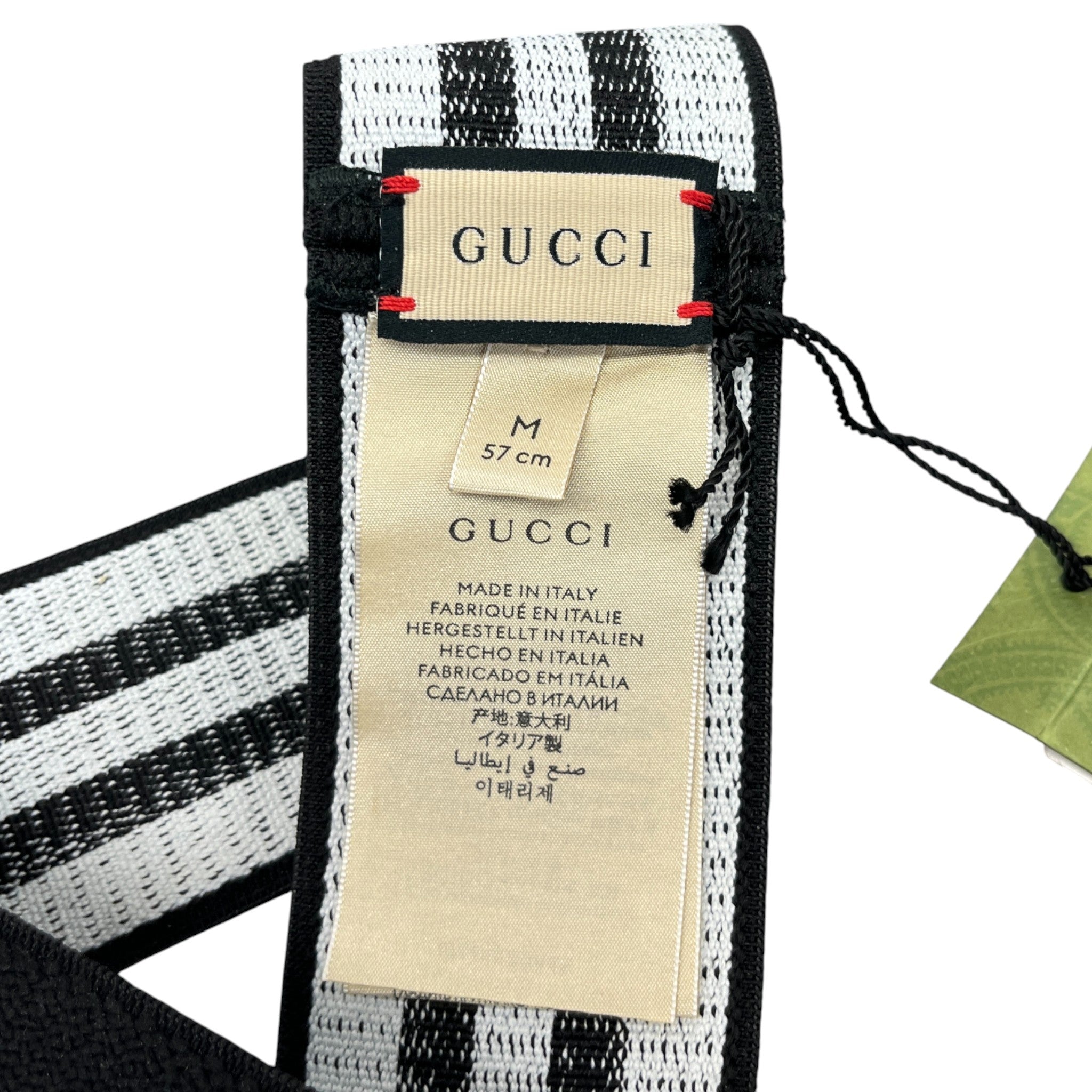 Women's Interlocking G Head Band Black Size M