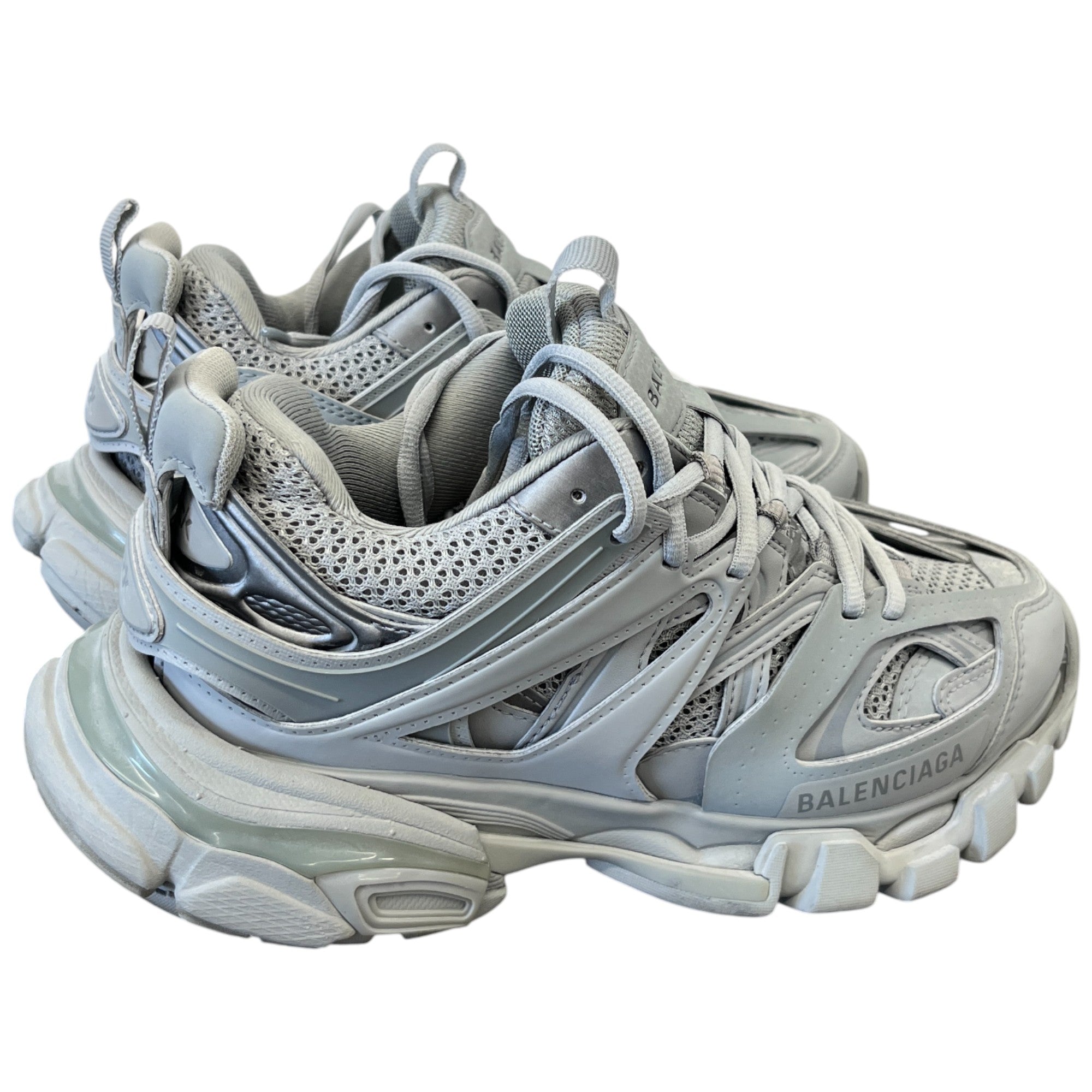 Women's Track Runner Low Trainers Grey Size EU 36 / UK 3