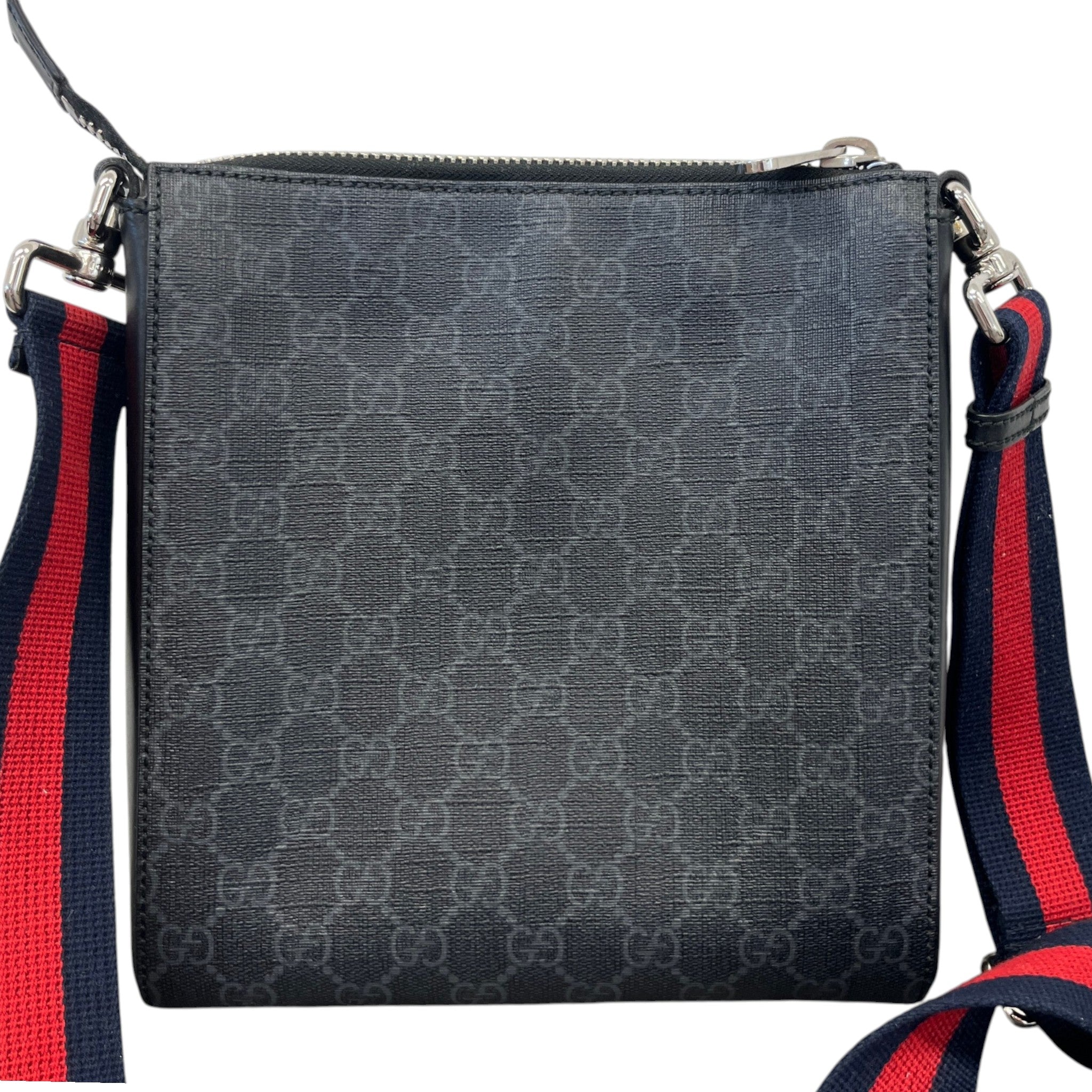 Men's Gg Supreme Messenger Bag Grey