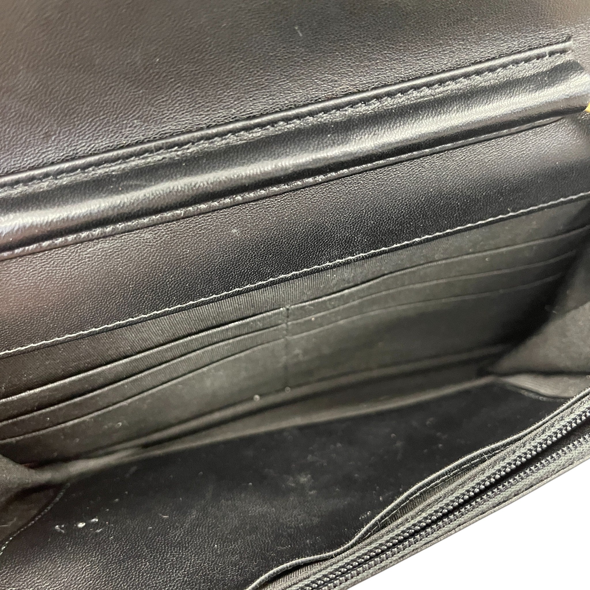 Women's Boy Wallet On Chain Bag Black